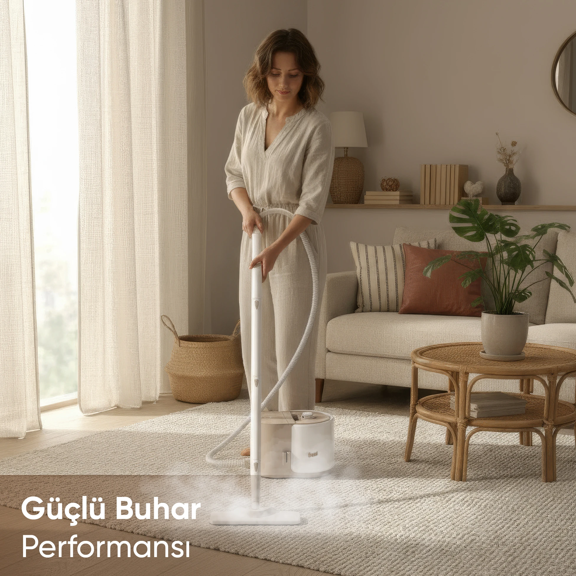 FR-SC282 Steam Elite Çok Fonksiyonlu Buharlı Temizleyici Temizlik Seti