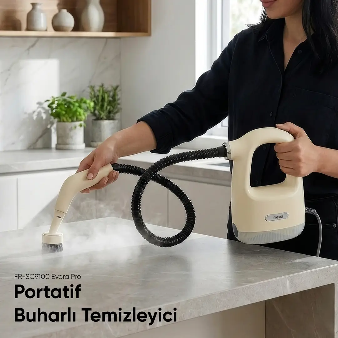 FR-SC9100 Evora Pro Çok Fonksiyonlu Taşınabilir Buharlı