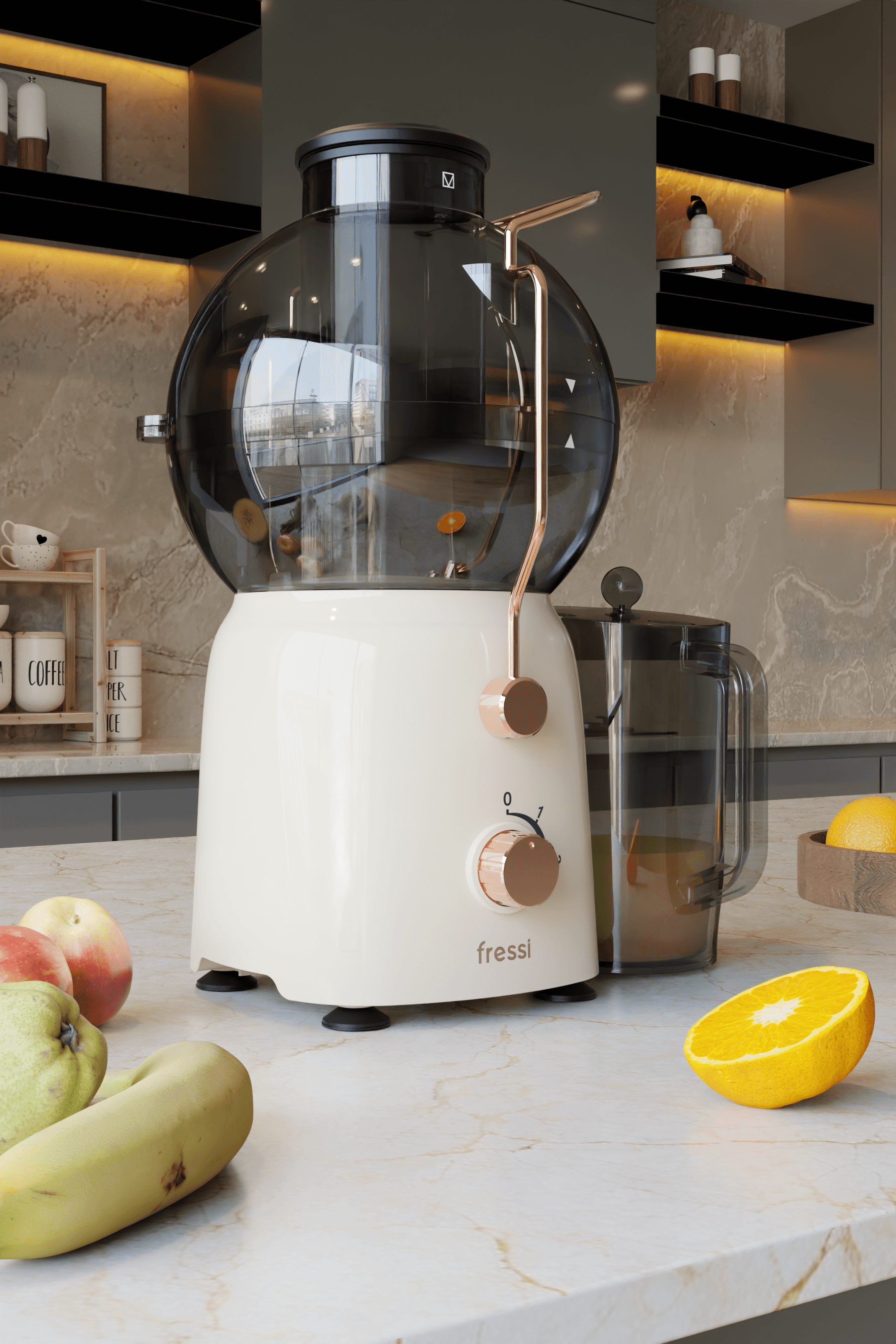 Katı Meyve Sıkacağı Hız Ayarlı 1,2L 800W FR-KM01 Essenza