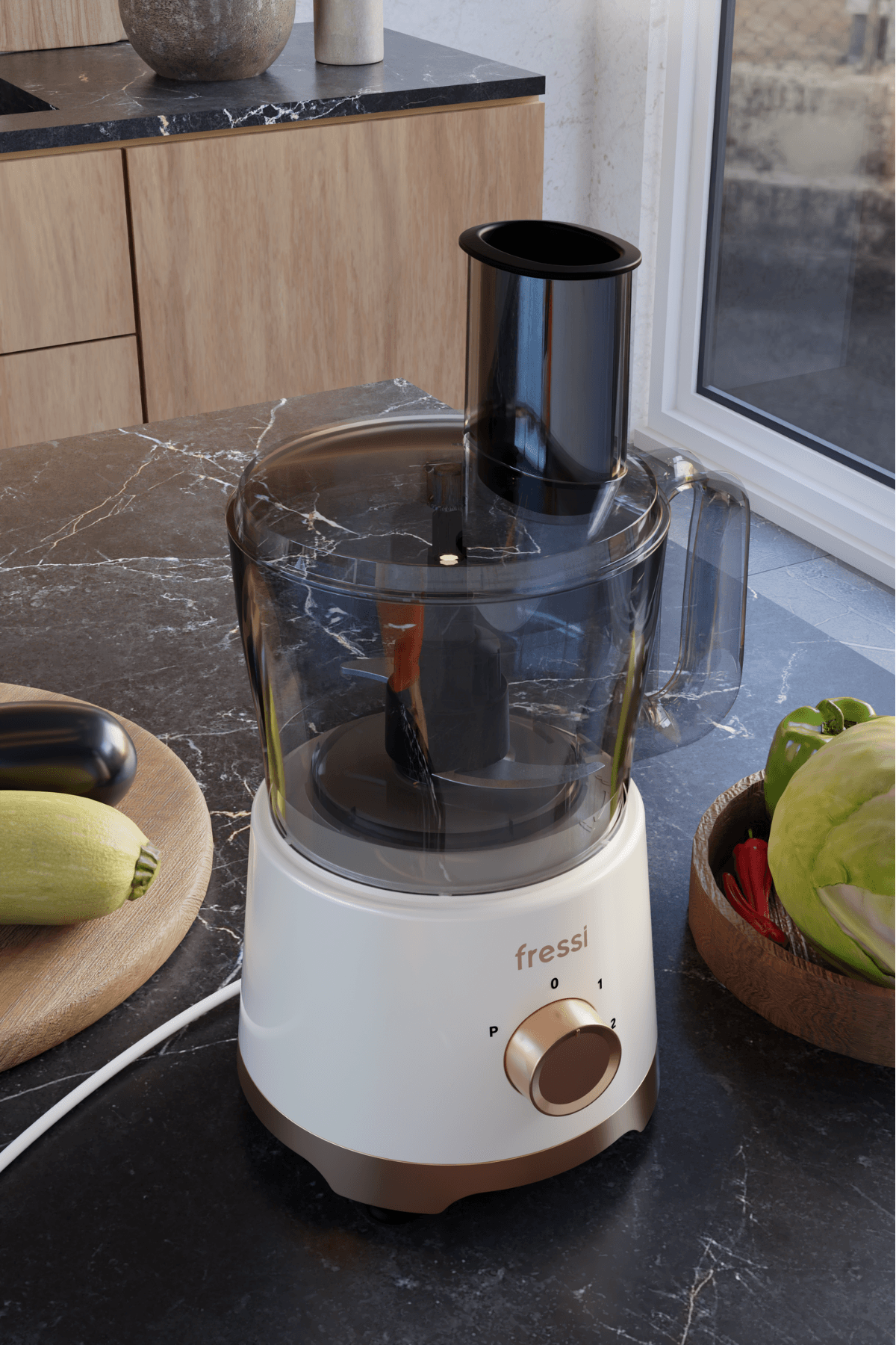 Power Blender Seti Mutfak Robotu Salata Doğrayıcı 2,5L 1200W FR-PBL02 Armonia