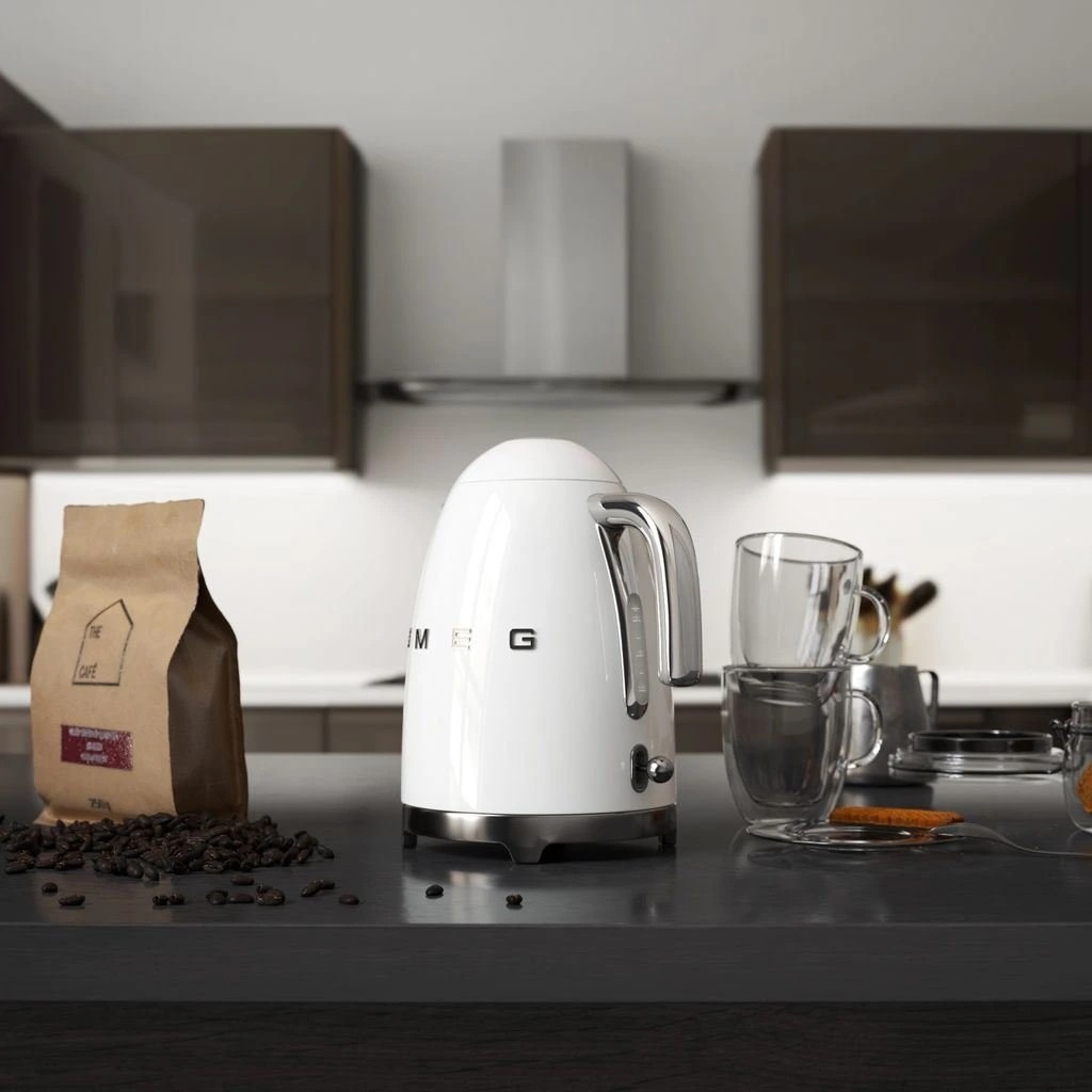 Smeg 50's Style Beyaz Klf03wheu Su Isıtıcı Kettle