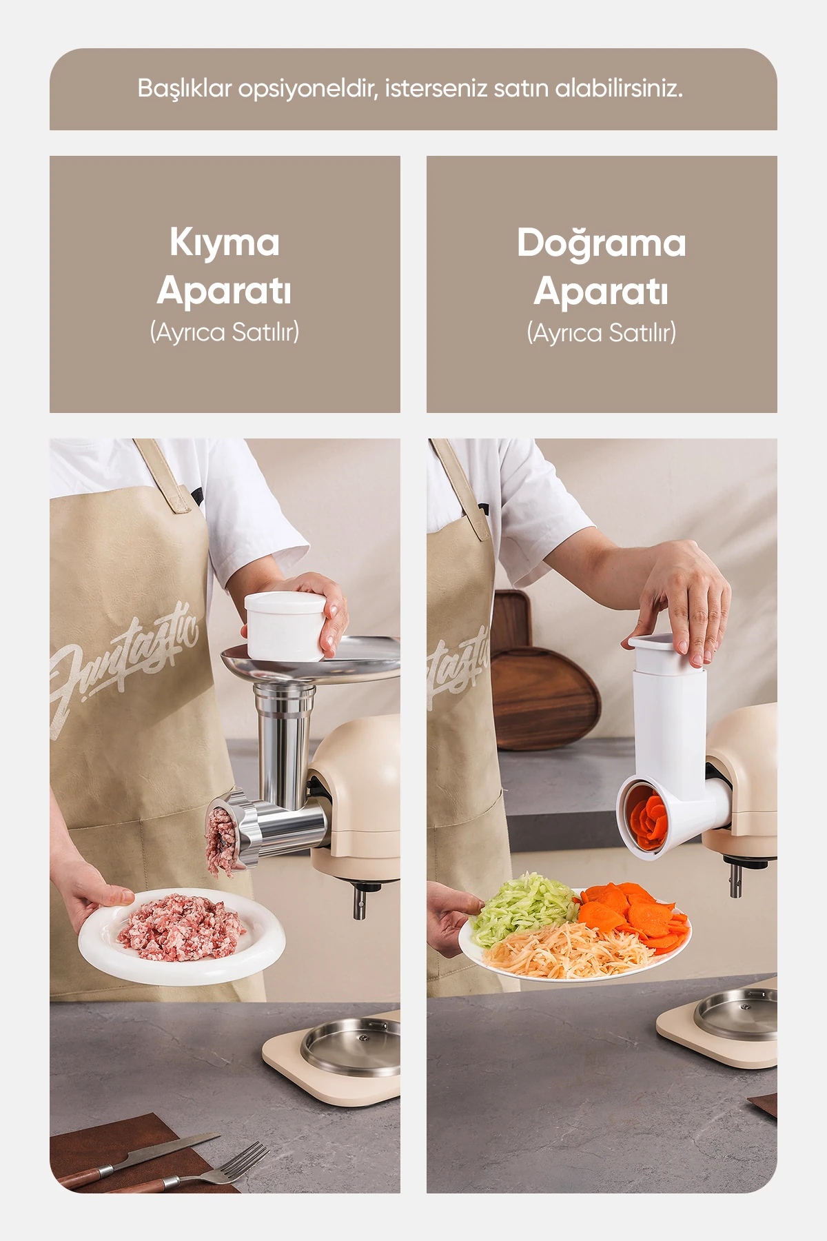 Tam Döküm Demir Hamur Yoğurma Makinesi Standlı Mikser Mutfak Şefi FR-SM2503 Allegro