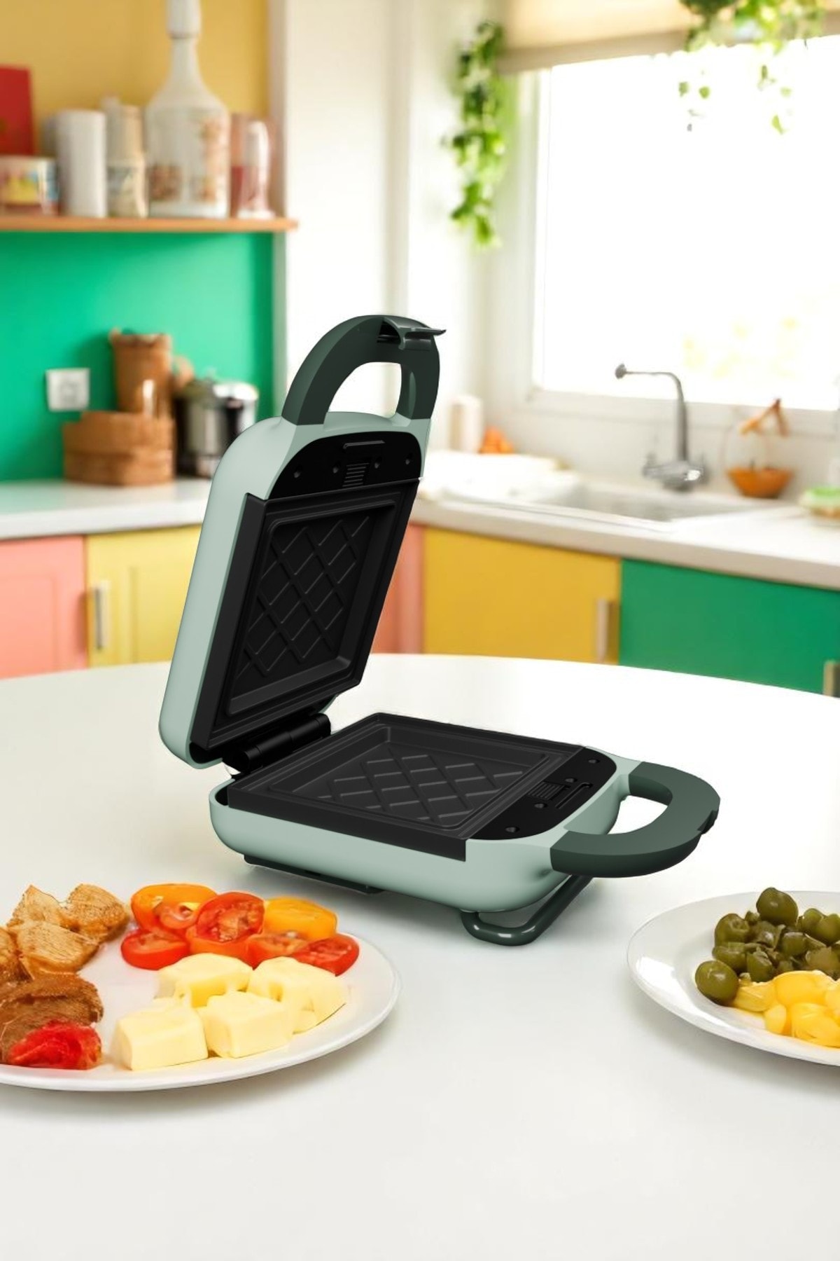 Çıkarılabilir Plakalı Tost ve Waffle Makinesi FR-TM33 PanFun