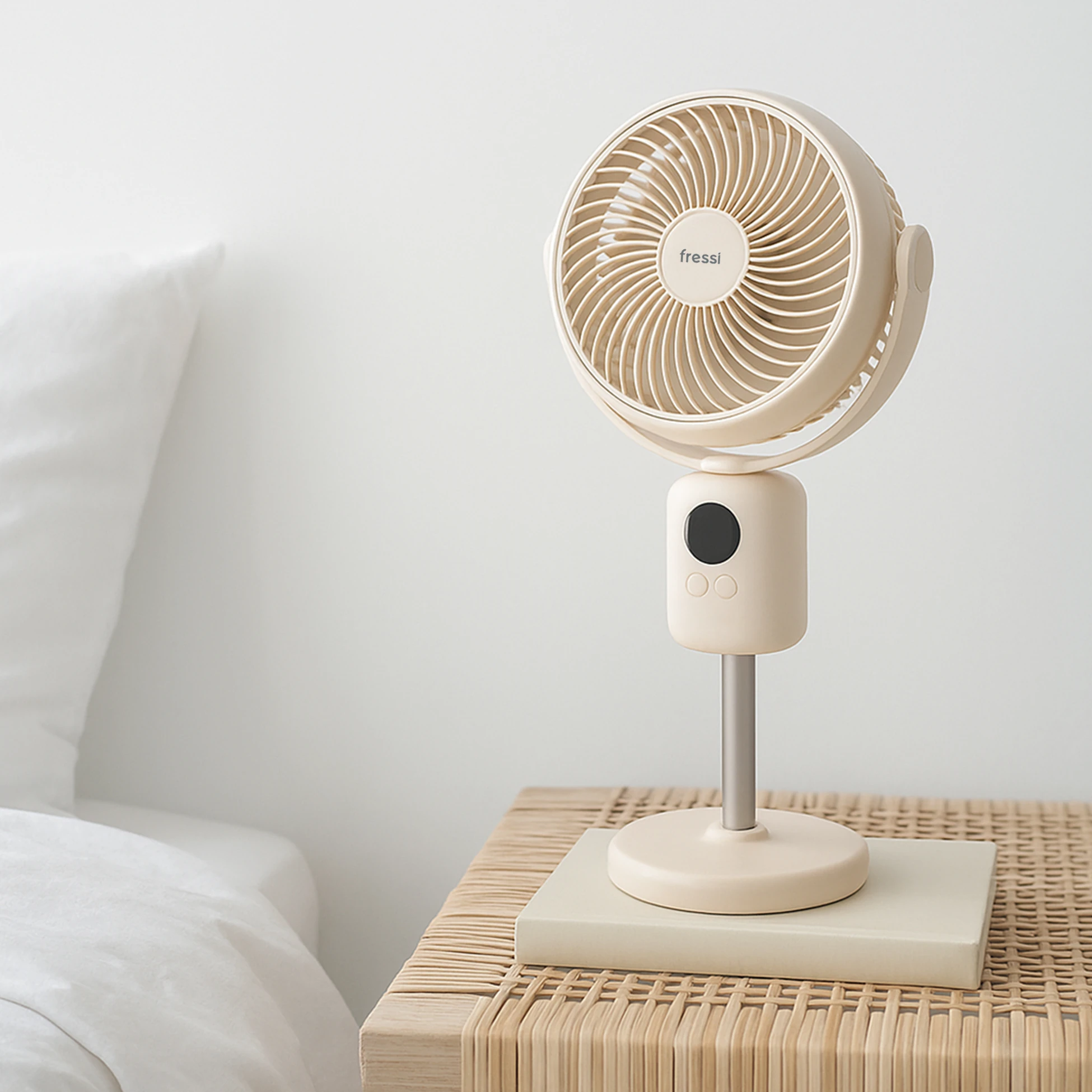 JAF18 Taşınabilir Şarjlı Yükseklik Ayarlı Ve Masaüstü Fan Soğutucu Pervane