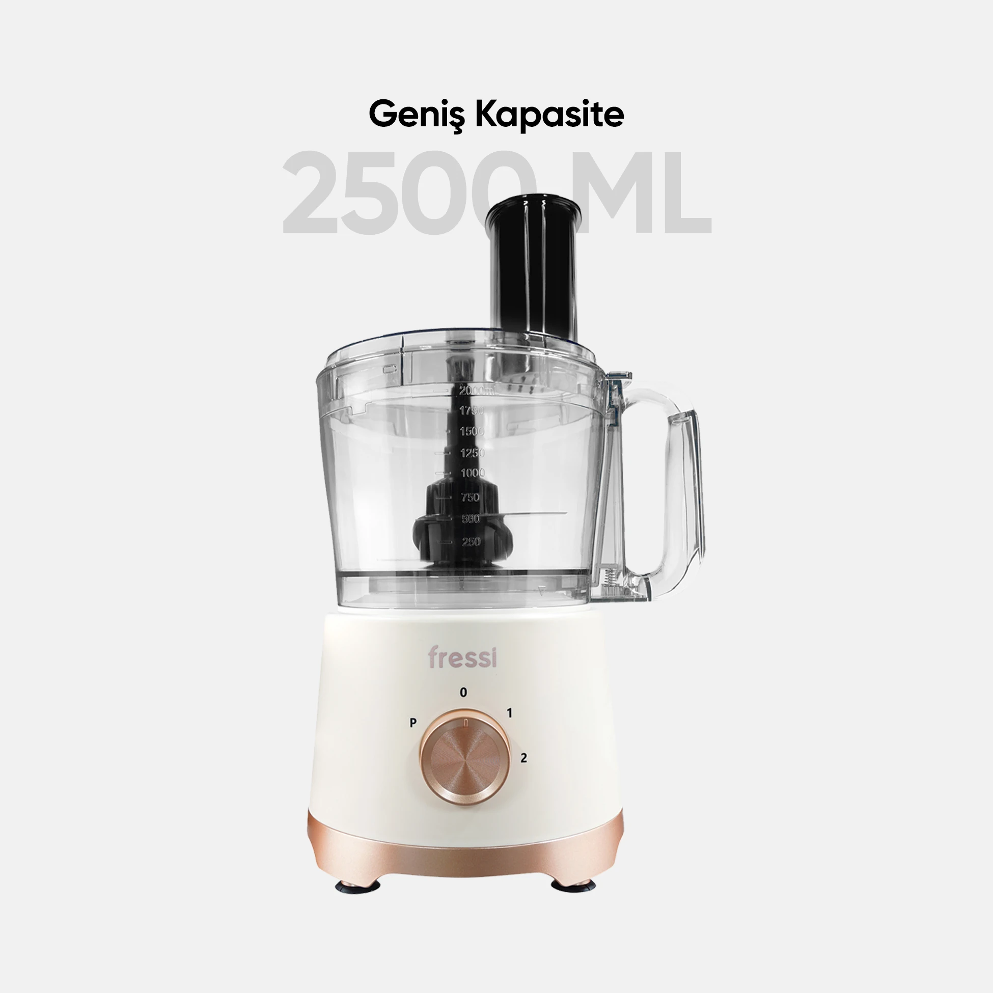 Power Blender Seti Mutfak Robotu Salata Doğrayıcı 2,5L 1200W FR-PBL02 Armonia
