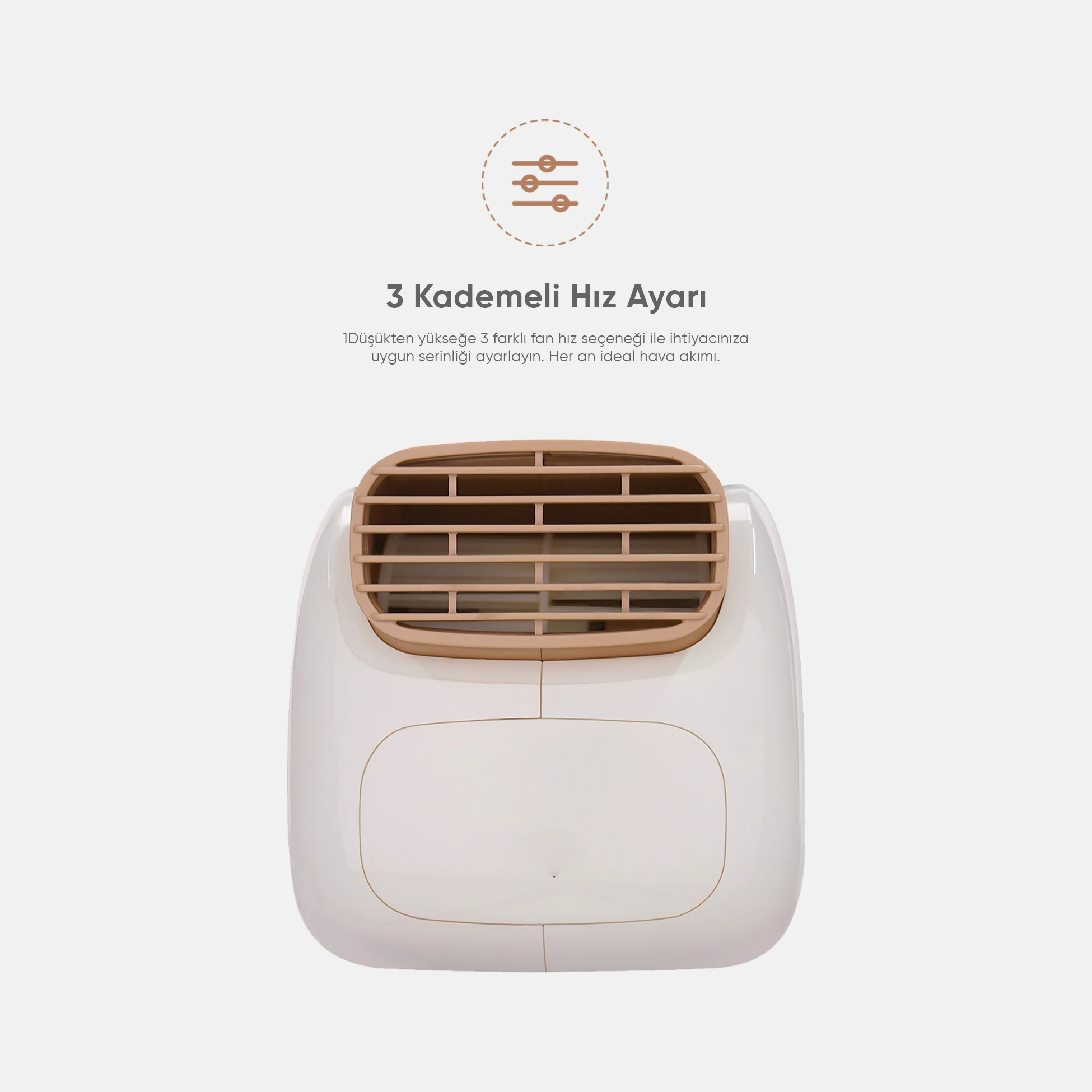 JAF28 Taşınabilir Şarjlı El Fanı Ve Masaüstü Soğutucu Pervane