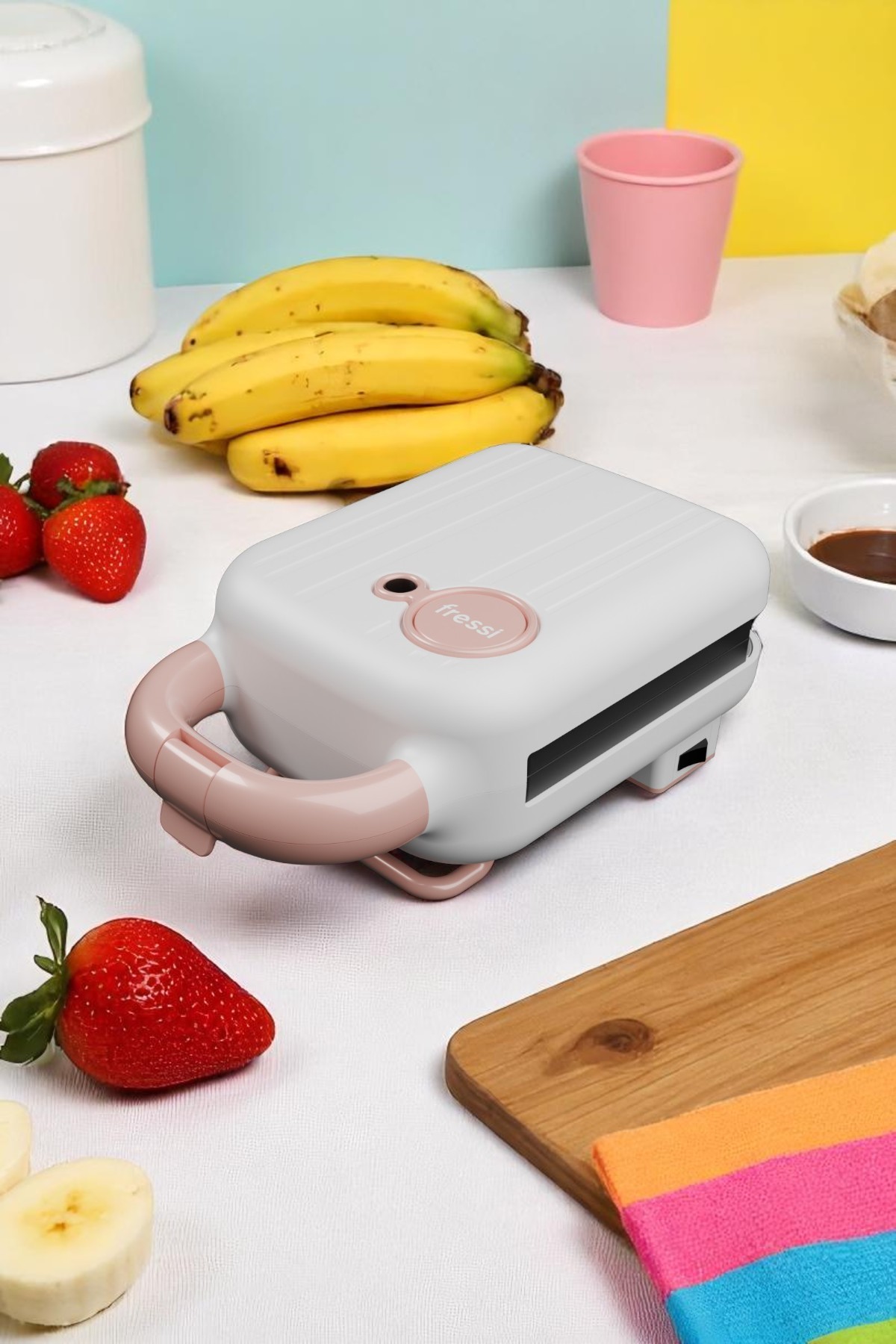 Çıkarılabilir Plakalı Tost ve Waffle Makinesi FR-TM33 PanFun