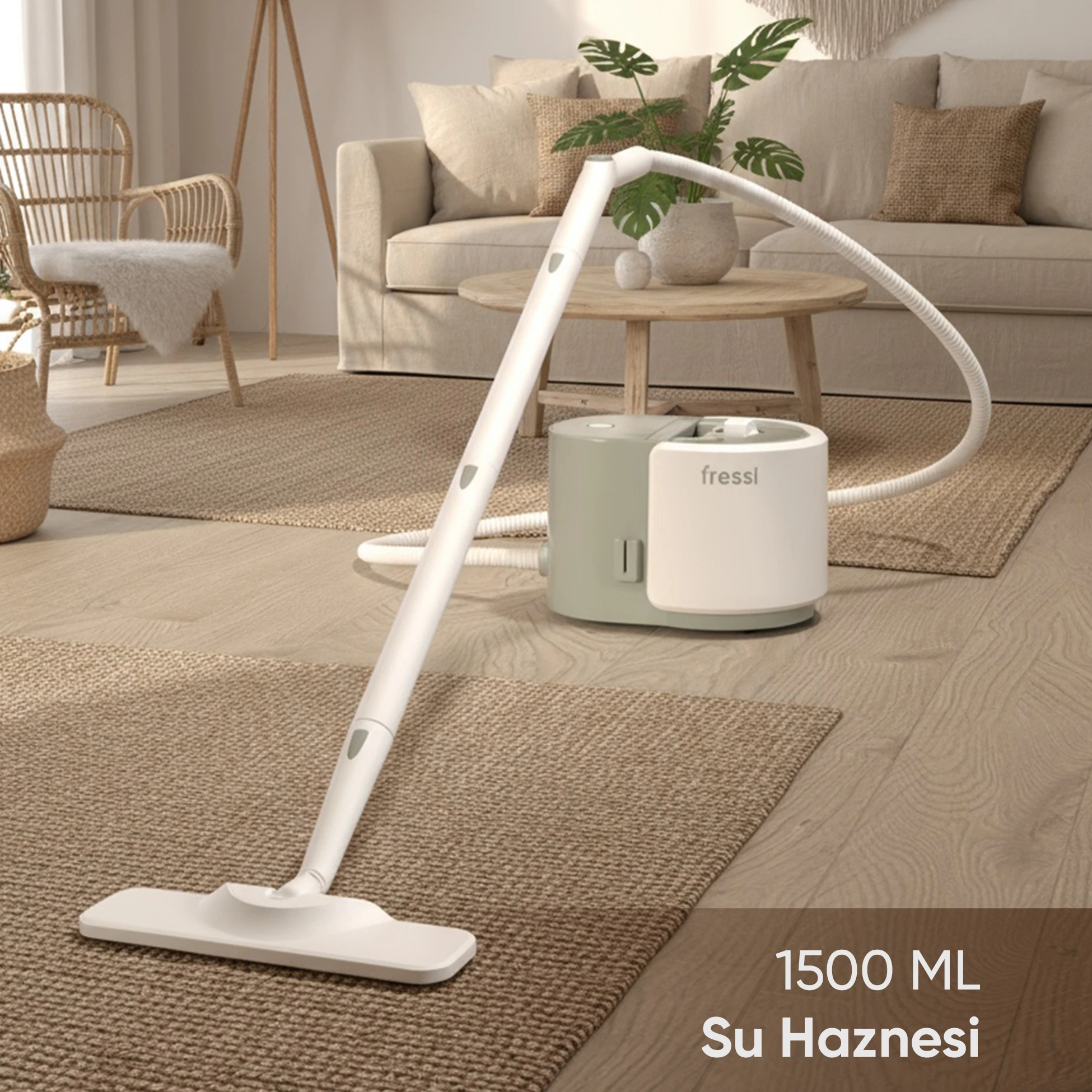 Fressi Çok Fonksiyonlu Buharlı Temizleyici Temizlik Seti FR-SC282 Steam Elite