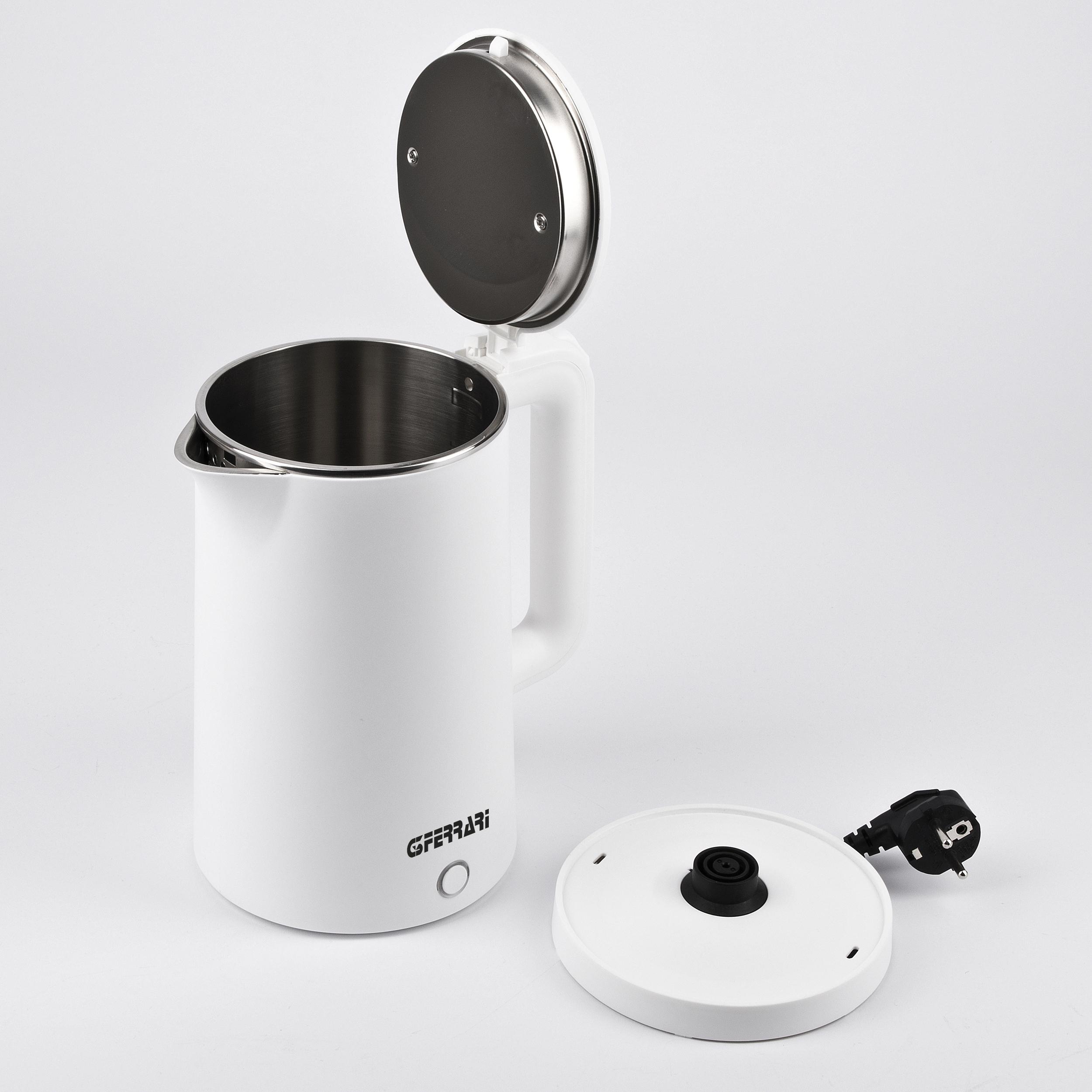 G3ferrari G10158 1,8L 1500W Beyaz Kettle Kablosuz Su Isıtıcısı