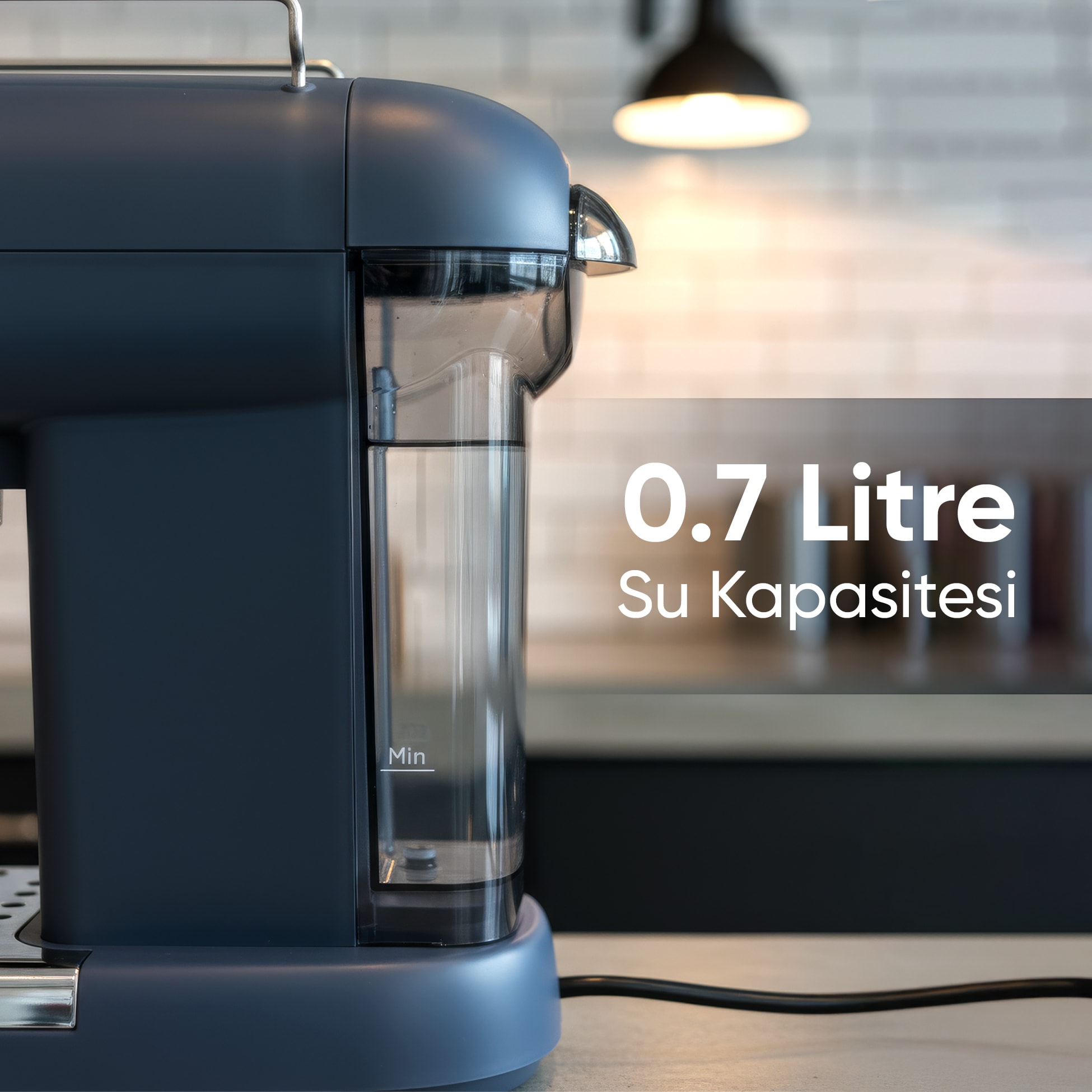 Espresso Latte Cappuccino Kahve Makinesi Süt Köpürtücülü 20bar Basınçlı FR-EM2214 Urban