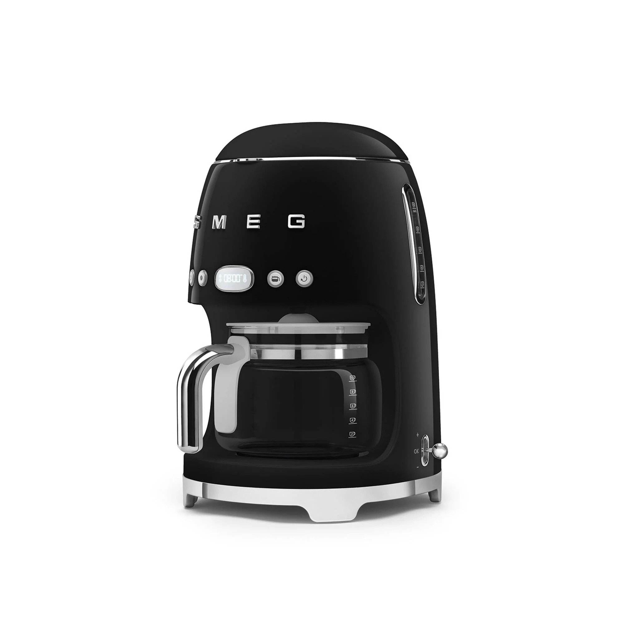 Smeg 50'S Style Retro Siyah Dcf02bleu Filtre Kahve Makinesi