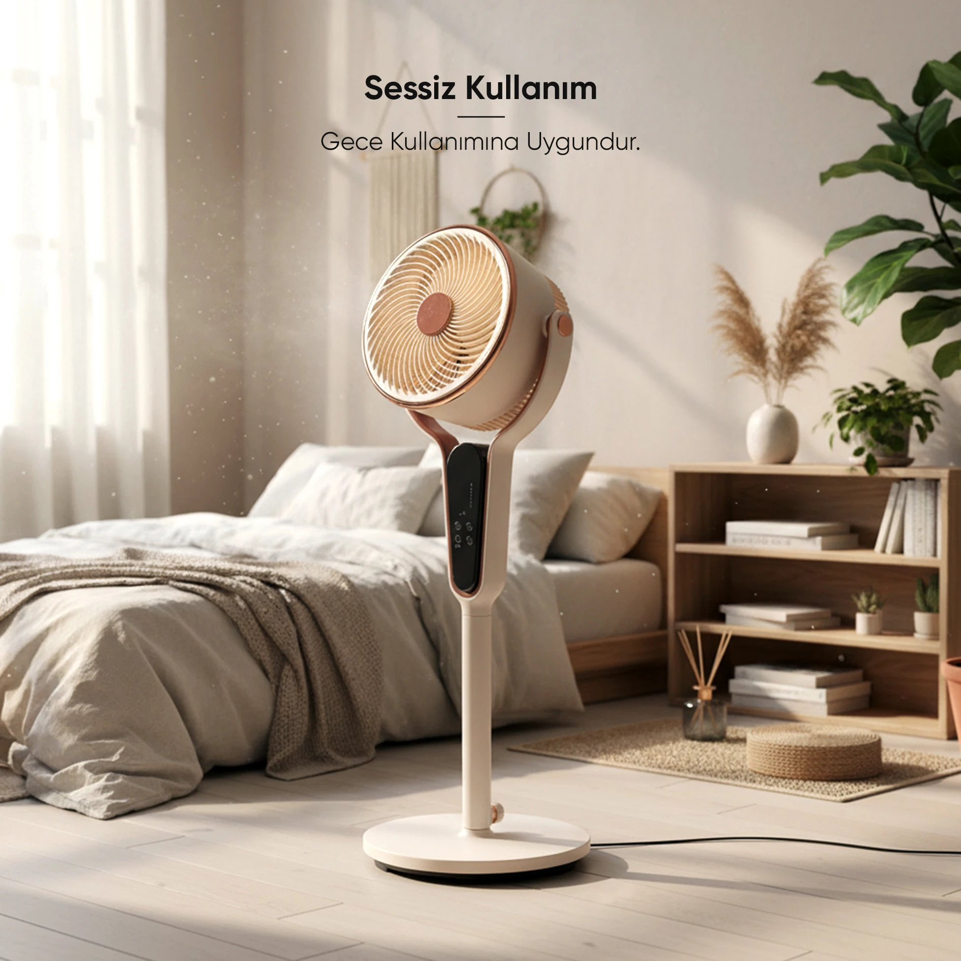 Ayaklı Vantilatör 3 Kademe Hız Ayarlı Kumandalı FR-F25R Venturi