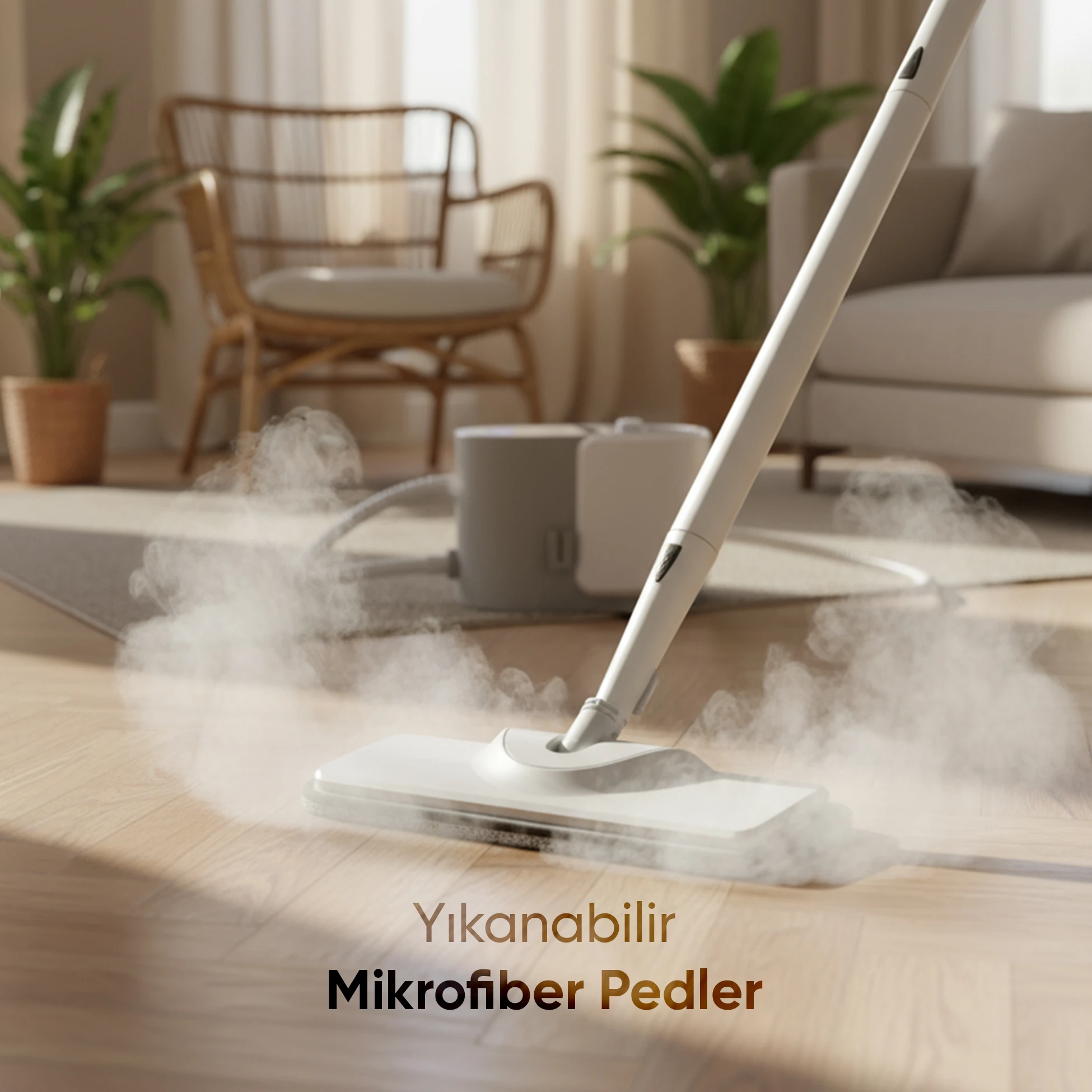 Fressi Çok Fonksiyonlu Buharlı Temizleyici Temizlik Seti FR-SC282 Steam Elite