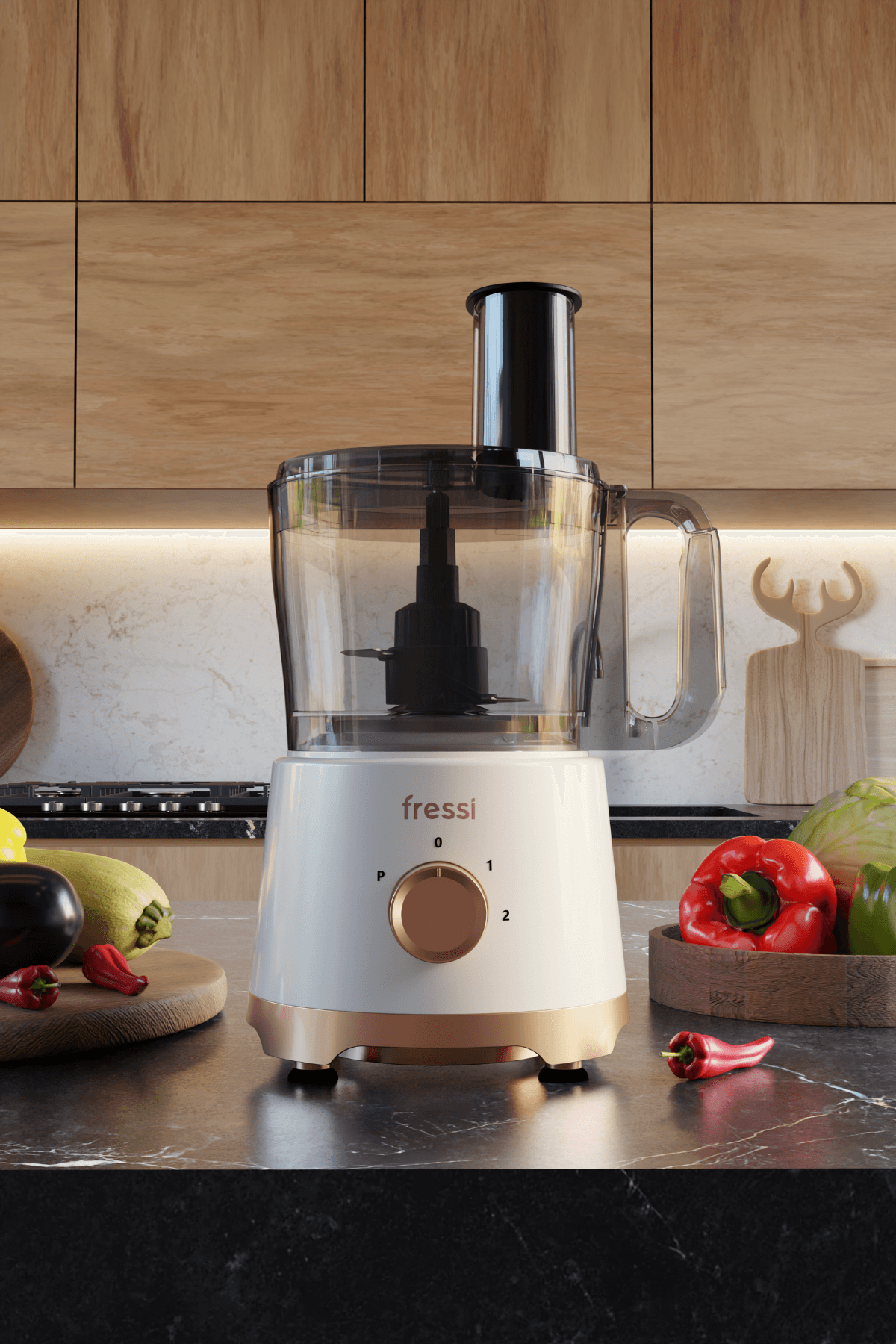 Power Blender Seti Mutfak Robotu Salata Doğrayıcı 2,5L 1200W FR-PBL02 Armonia