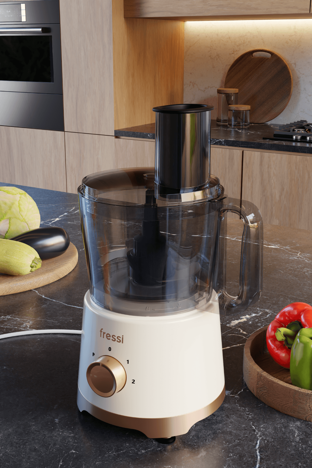 Power Blender Seti Mutfak Robotu Salata Doğrayıcı 2,5L 1200W FR-PBL02 Armonia