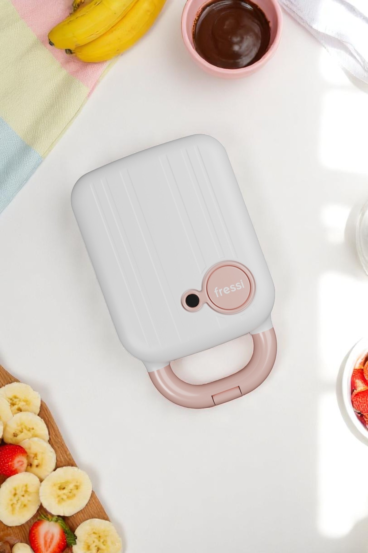 Çıkarılabilir Plakalı Tost ve Waffle Makinesi FR-TM33 PanFun