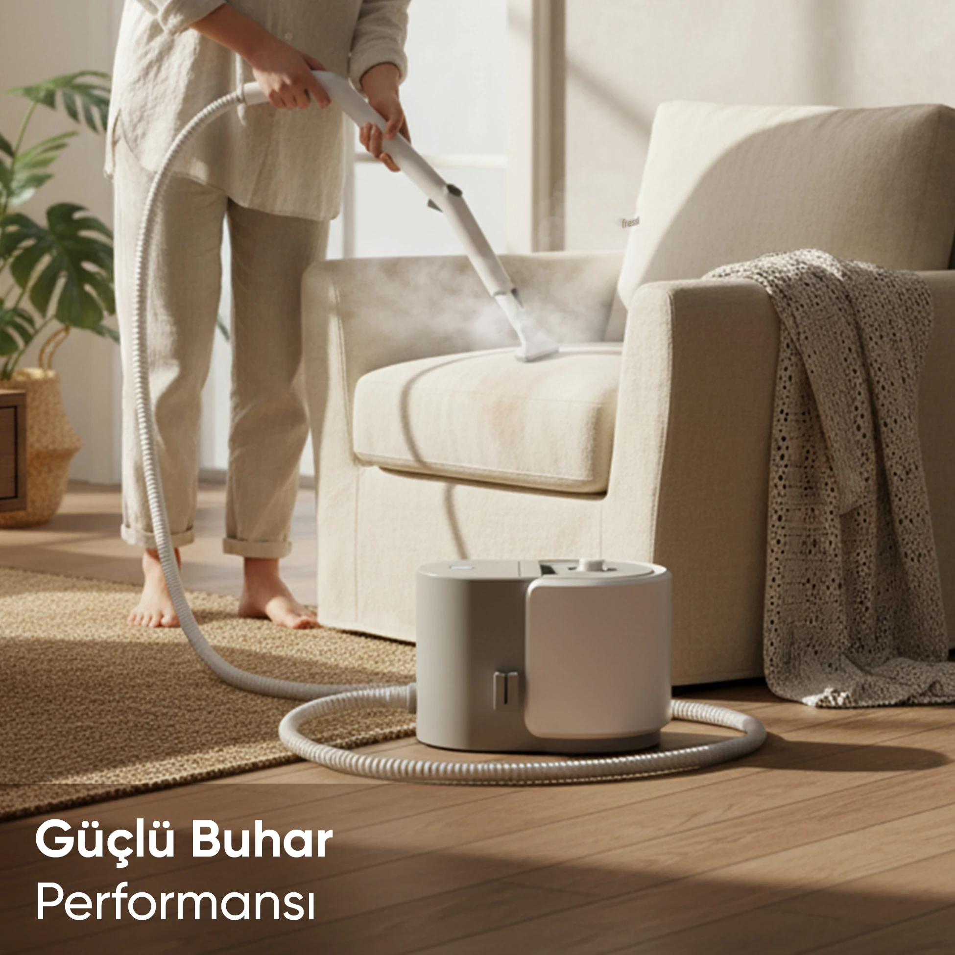 Fressi Çok Fonksiyonlu Buharlı Temizleyici Temizlik Seti FR-SC282 Steam Elite