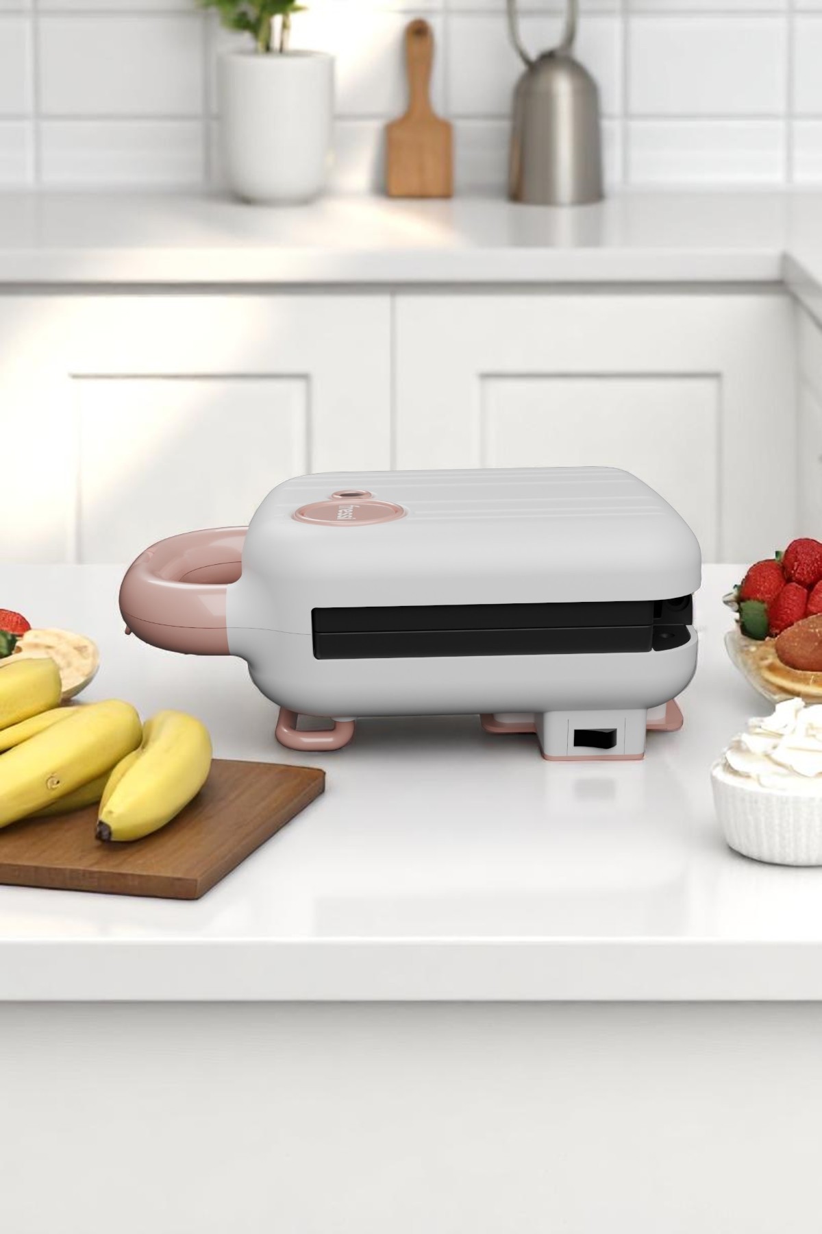 Çıkarılabilir Plakalı Tost ve Waffle Makinesi FR-TM33 PanFun