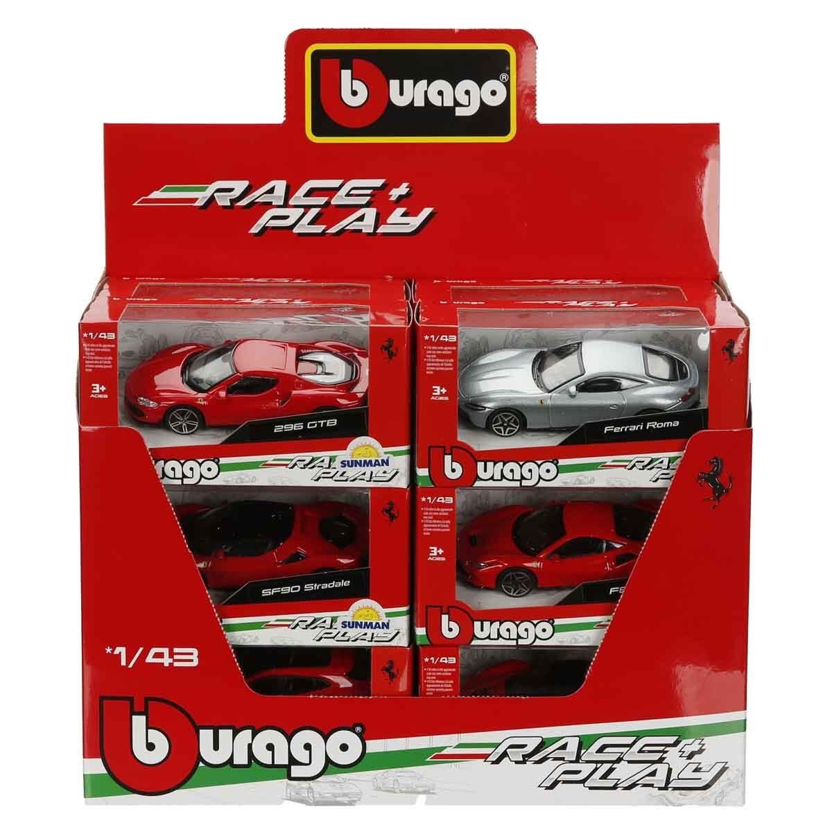 36000 Burago Race Play 1:43 Model Arabalar -sunman