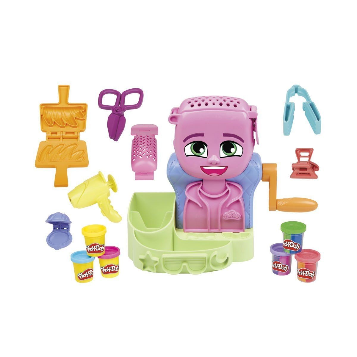 F8807 Play-doh Renkli Kuaför Salonu+3 Yaş