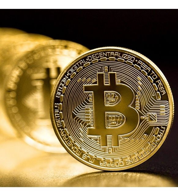 Bitcoin Madeni Hatıra Parası Hediyelik Para