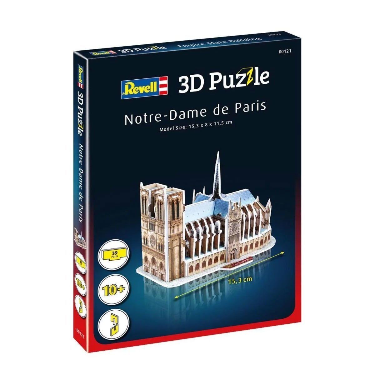 00121 Revell 3d Puzzle Notre Dame Katedrali 39 Parça