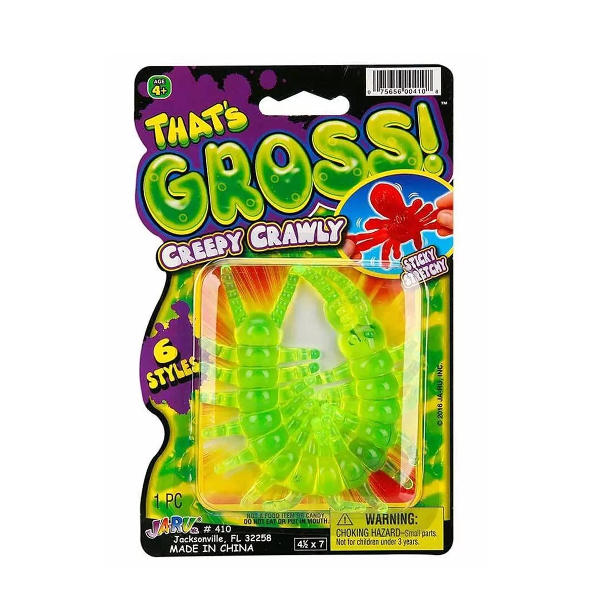0410 Streç Gross Creepy Crawly Esnek Böcekler -sunman
