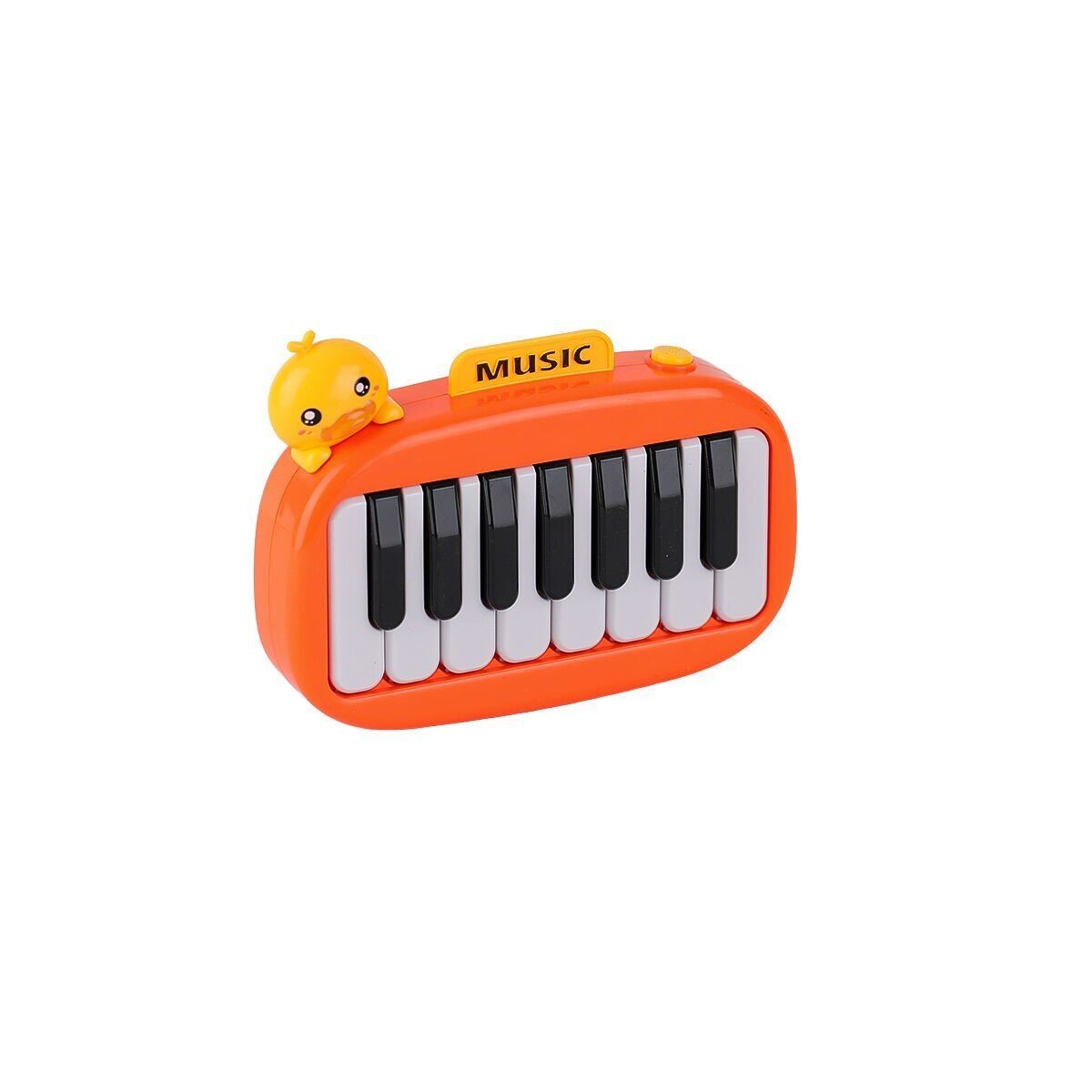 8897-1b Ördek Işıklı Müzikal Piano