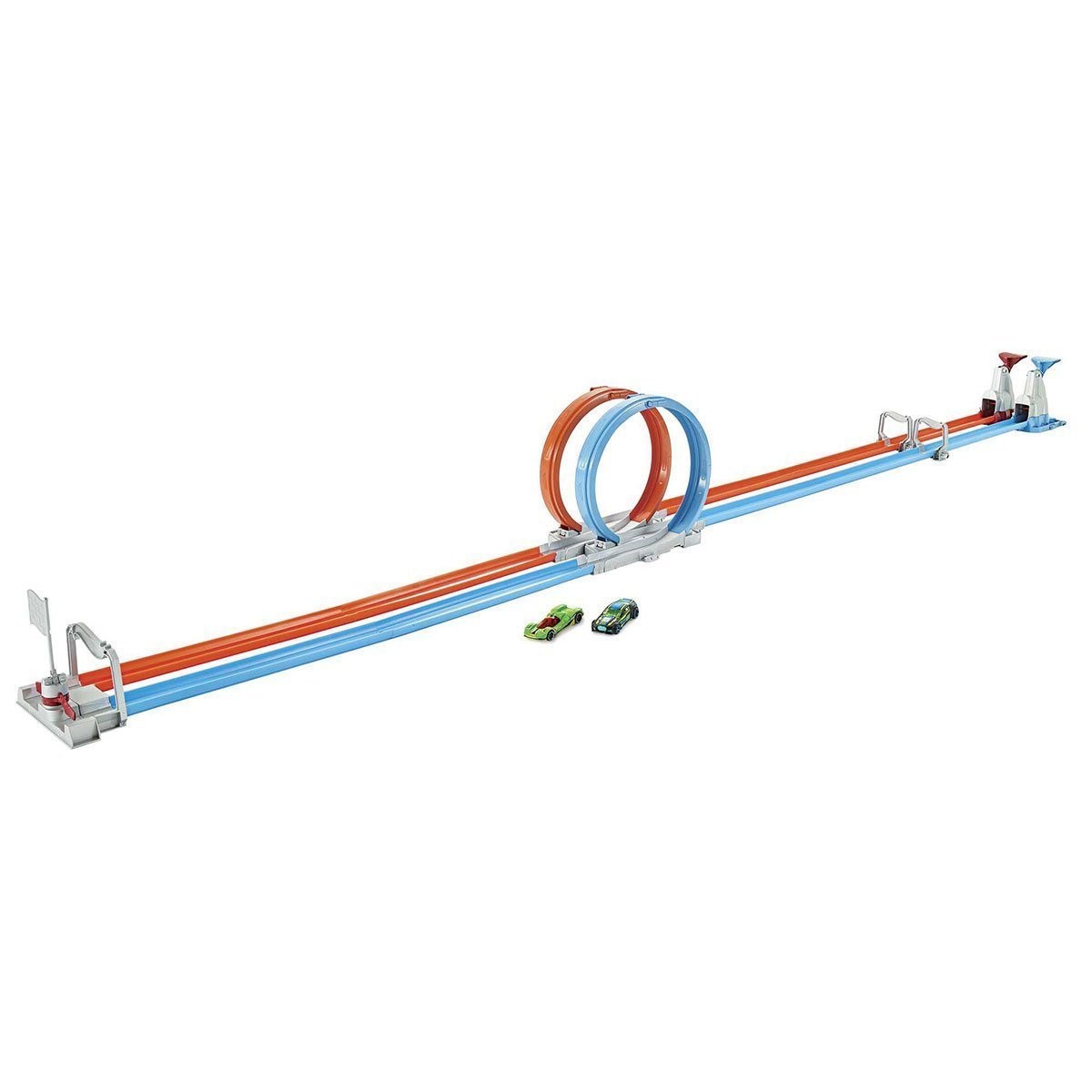 Gfh85 Hot Wheels Çift Çemberde Depar Pist Seti