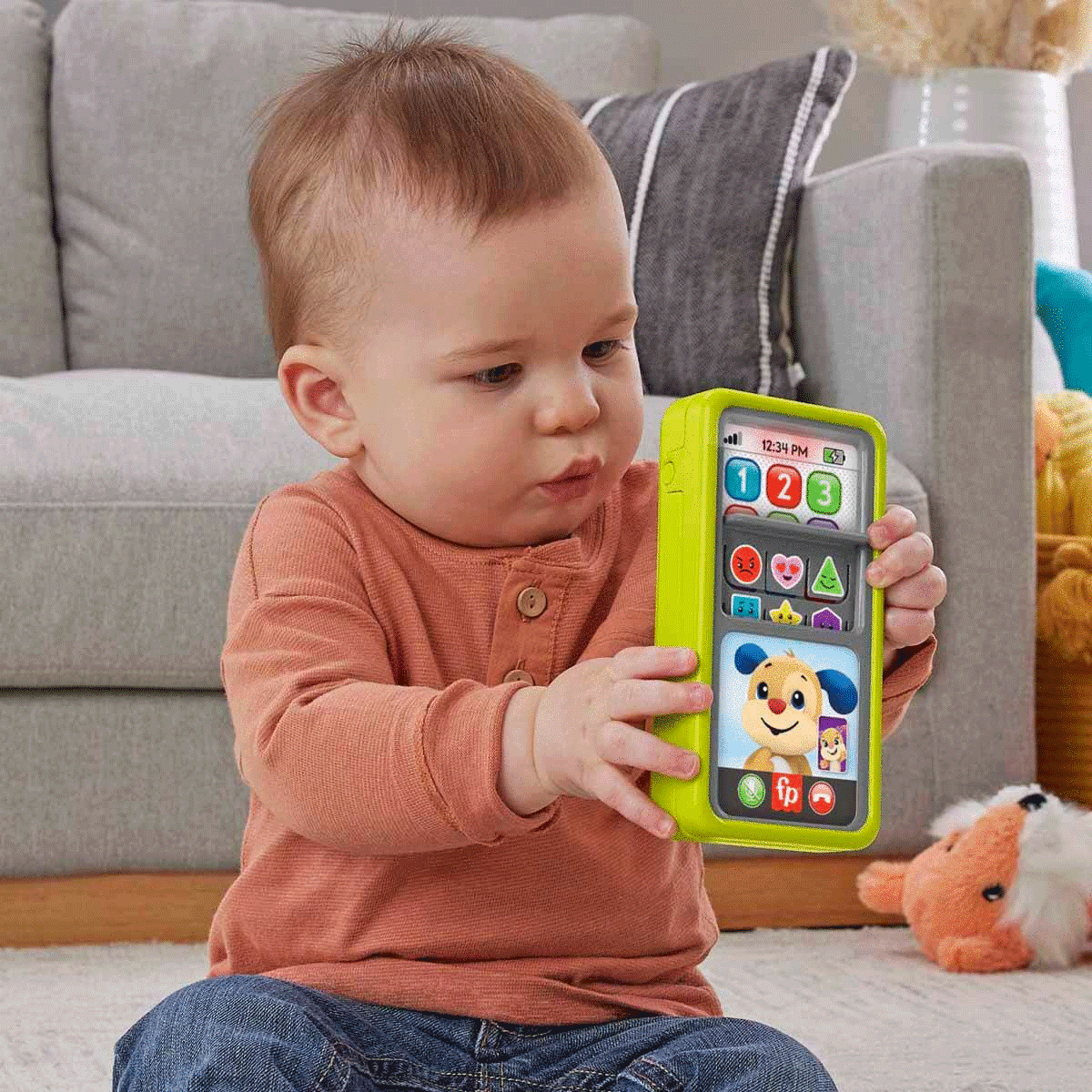 Hnl48 Fisher-price Kaydır Ve Öğren Akıllı Telefon