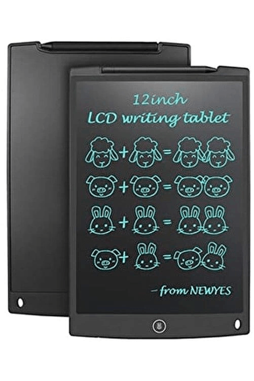 T12 Siyah Writing Tablet Lcd 12 Inç Dijital Kalemli Çizim Yazı Tahtası