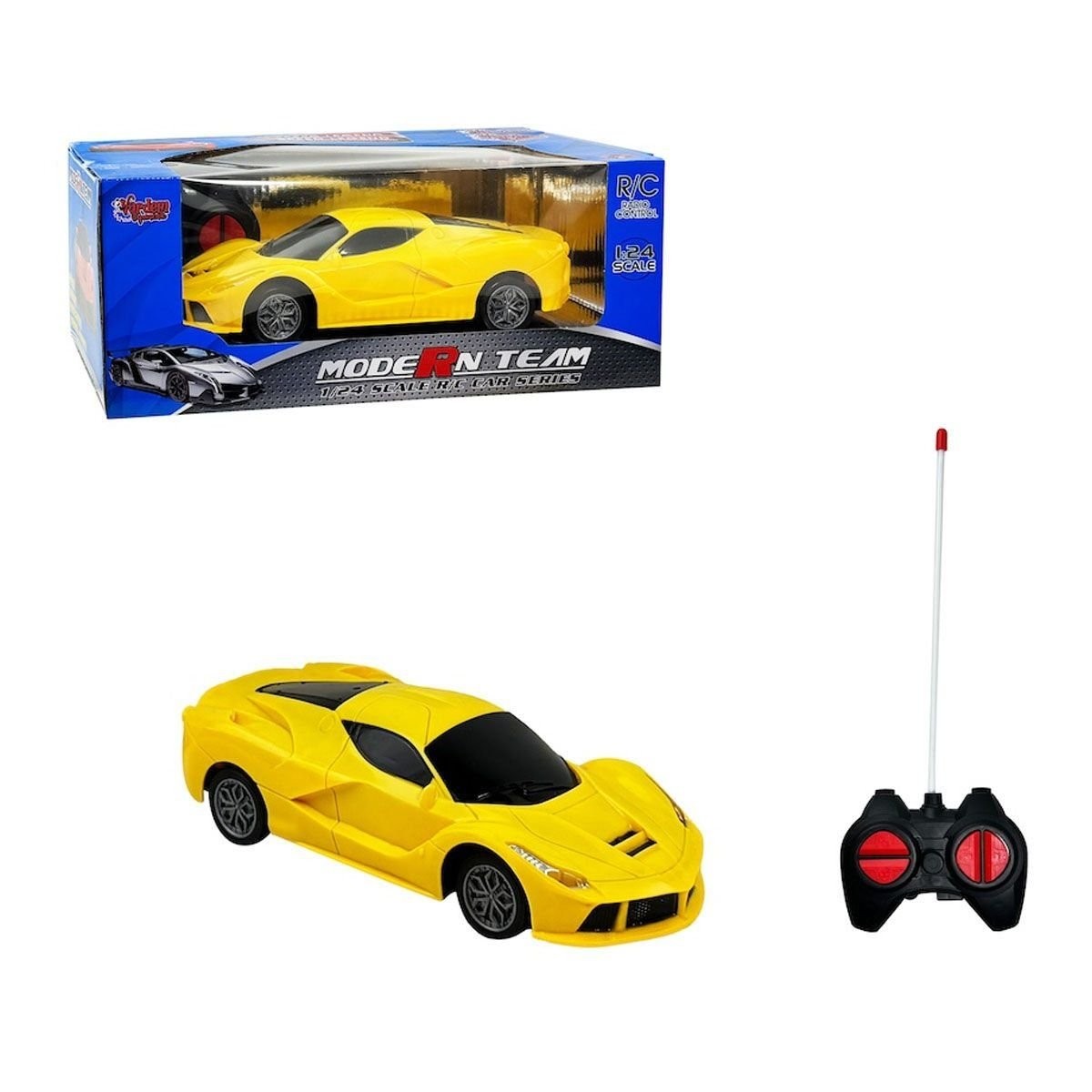 Rg-1382-5-7  Kumandalı Modern Team Pilli Araba 1:24 -vardem Oyuncak