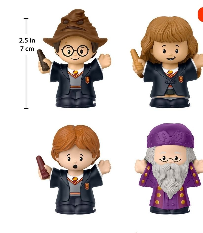 Hvg45 Little People Collector Harry Potter Ve Felsefe Taşı 4lü Figür Paketi