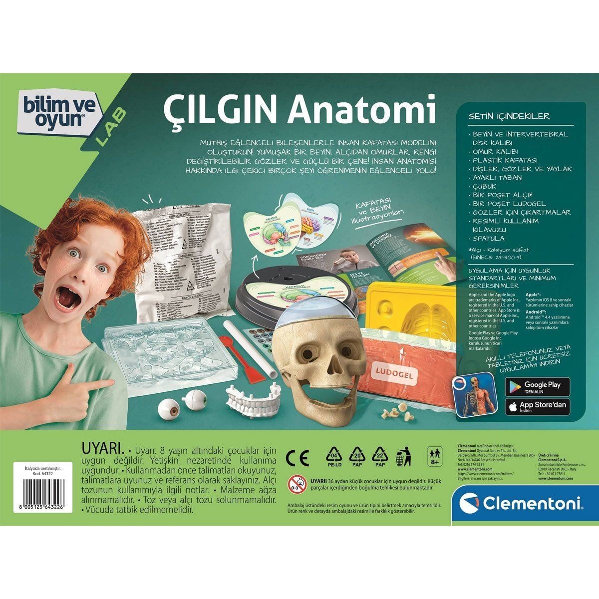 64322 Çılgın Anatomi - Bilim Ve Oyun / +7 Yaş