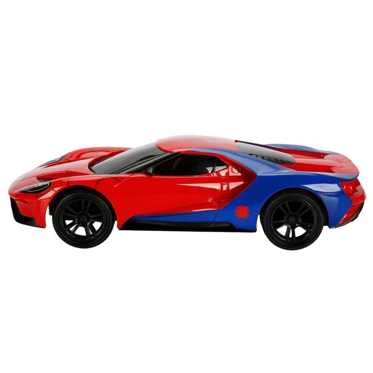 7038 1:16 Marvel Spiderman 2017 Ford Gt Usb Şarjlı Uzaktan Kumandalı Araba