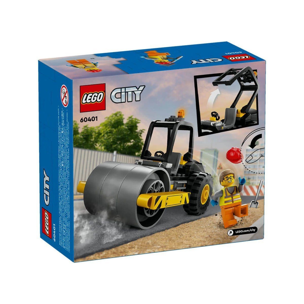 60401 Lego® City Yol Silindiri 78 Parça +5 Yaş