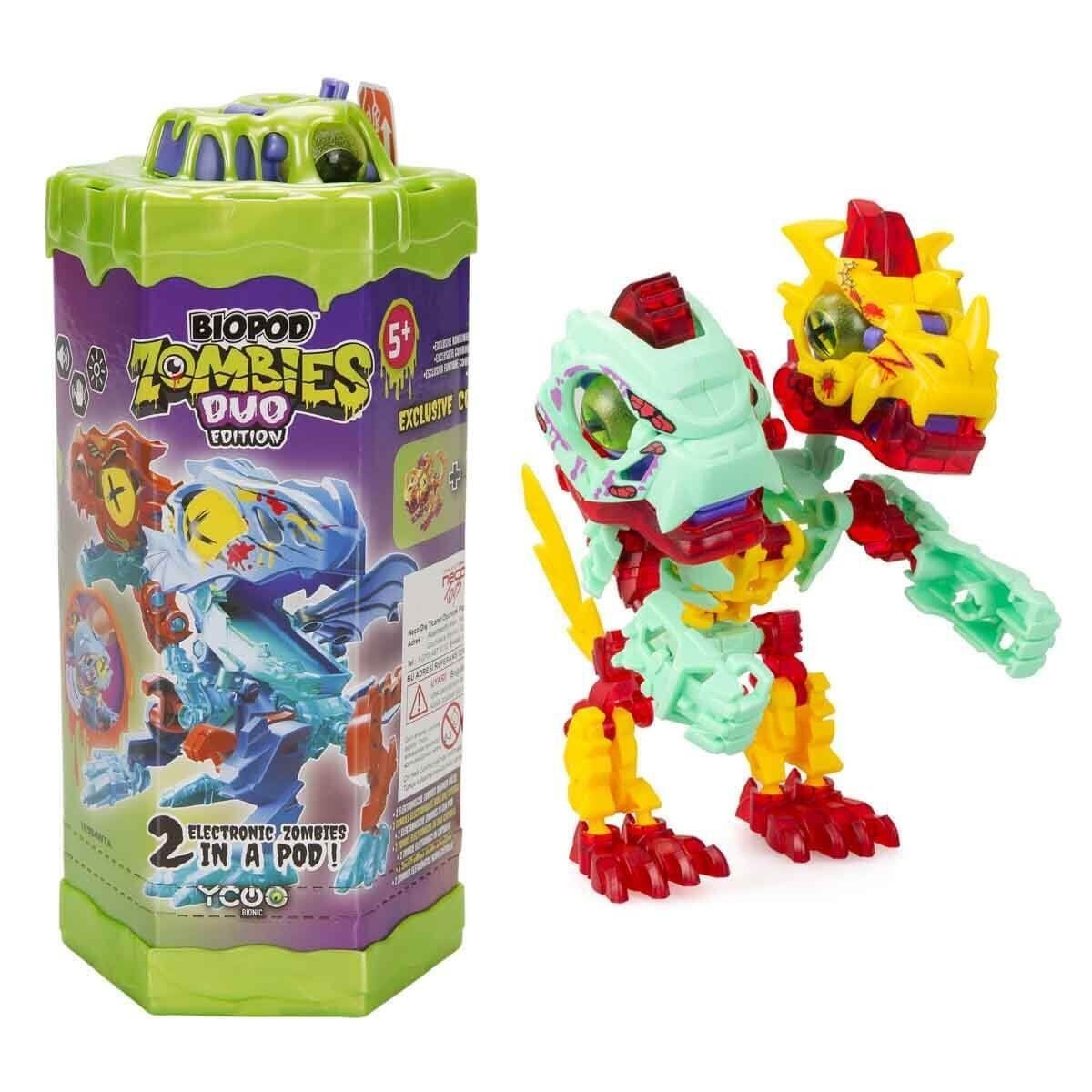 Sıl 88694 Sesli Ve Işıklı Biopod Zombies Inmotion İkili Dinozor Robot