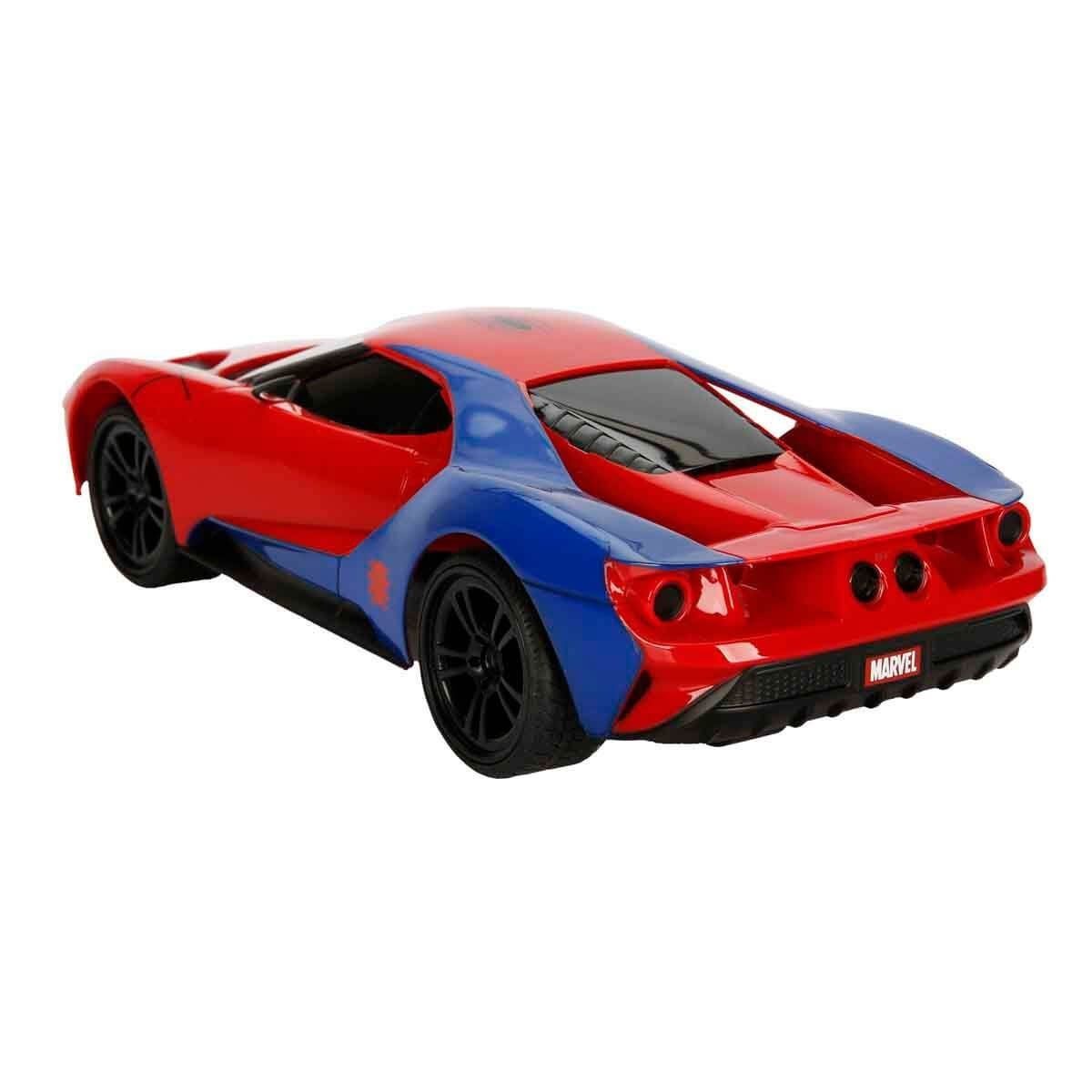 7038 1:16 Marvel Spiderman 2017 Ford Gt Usb Şarjlı Uzaktan Kumandalı Araba