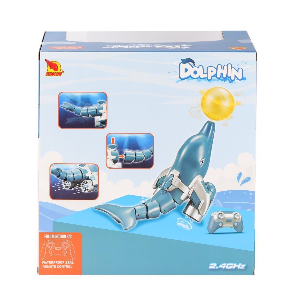 5652  Kumandalı Yunus Balığı Balığı Ff 2 4ghz 3 7v Usb