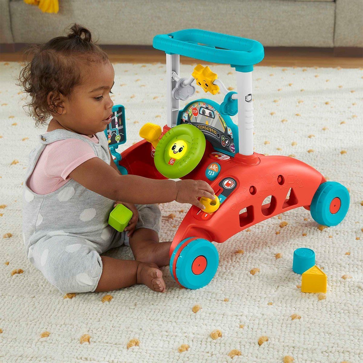 Hjp48 Fisher-price İlk Arabam Çift Yönlü Yürüteç