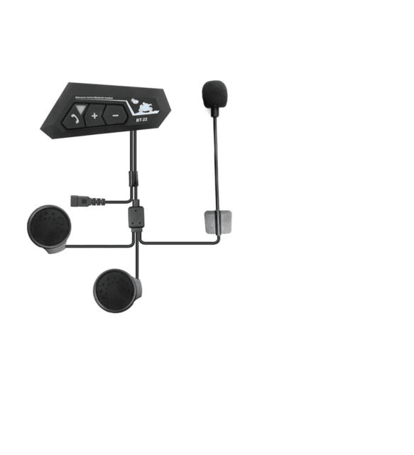 Bt22 Kask Kulaklık Bluetooth Motosiklet Kulaklık 5.0 Bluetooth Interkom Motorsiklet Kulaklık