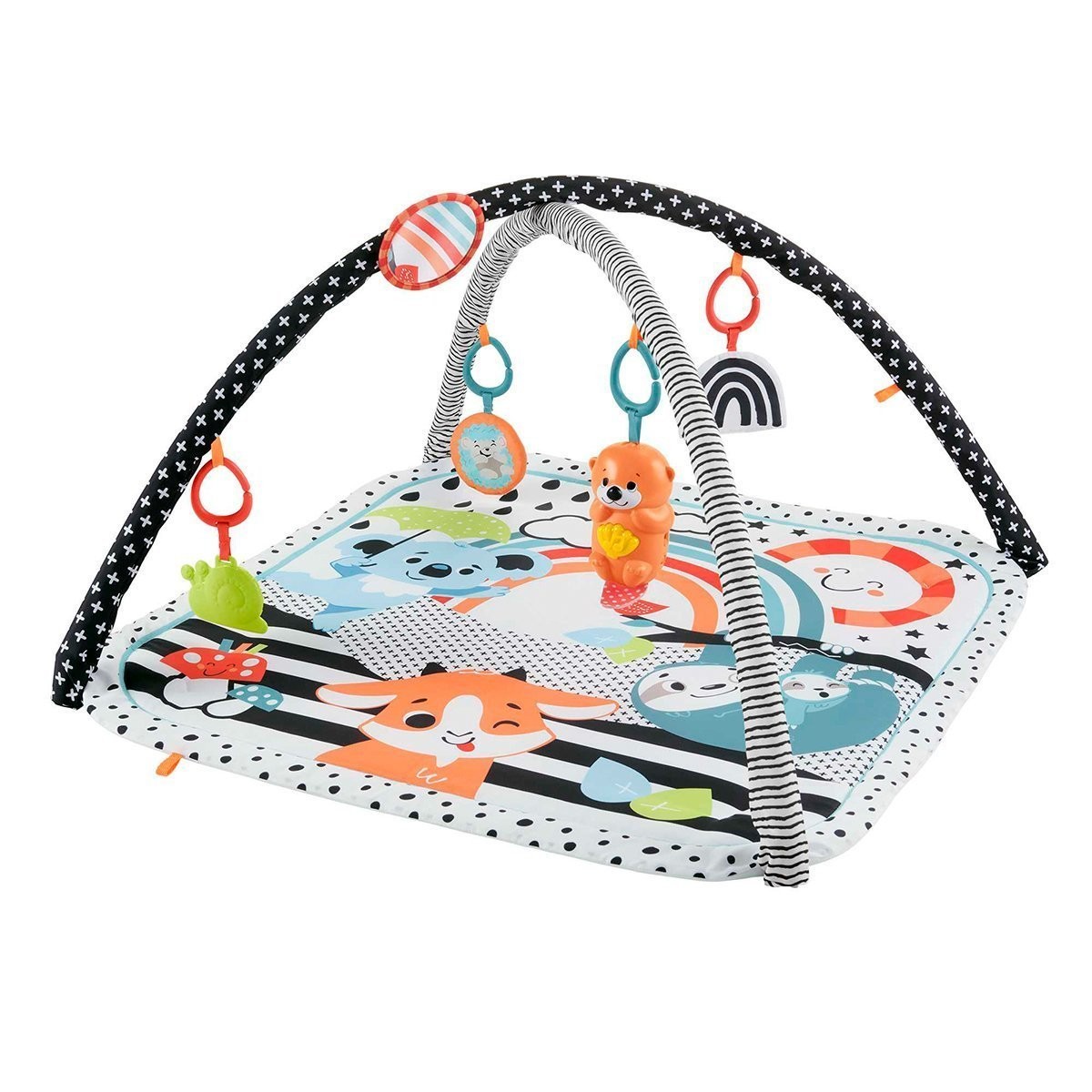 Hbp41 Fisher-price® Neşeli Hayvanlar 3ü1 Arada Jimnastik Merkezi