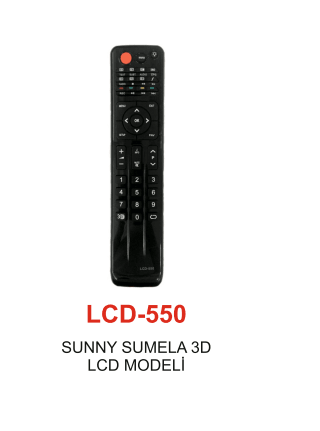 Sunny - Sumela 3d Serisi Tv Kumandası Lcd 550