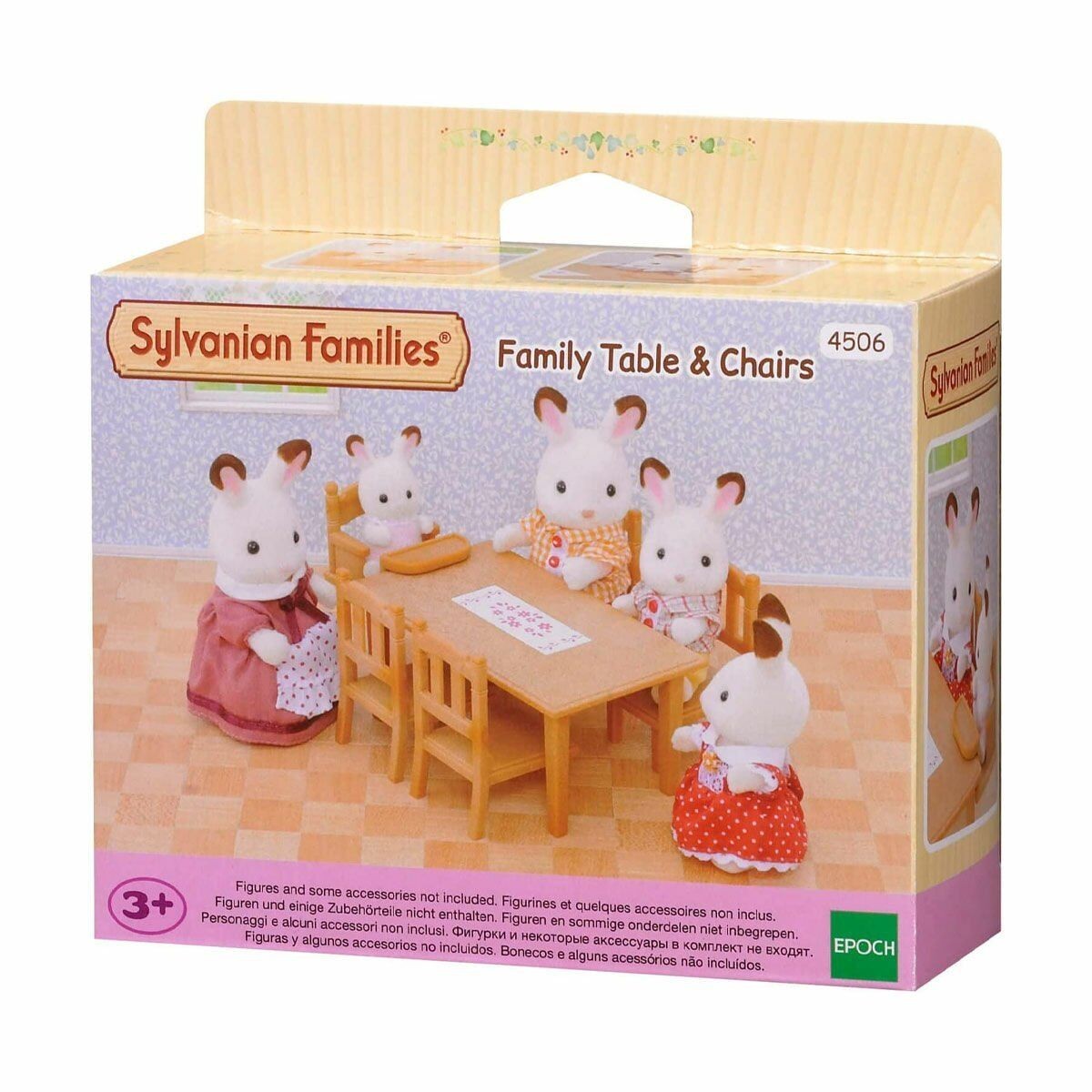 4506 Sylvanian Families Yemek Masası Seti - Figürler Ayrı Satılır +3 Yaş