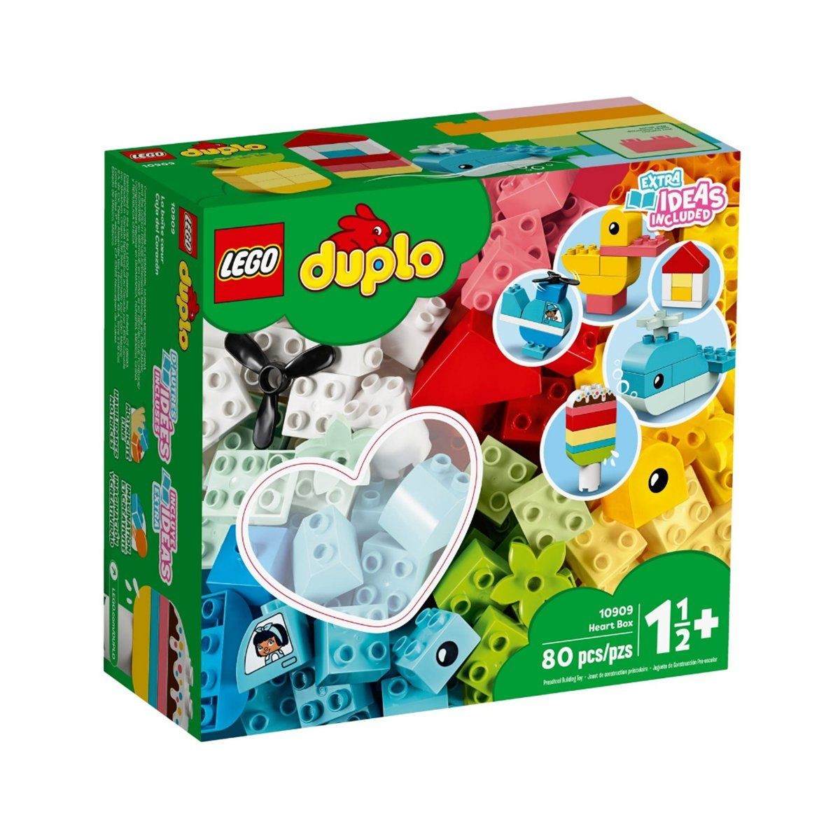 10909 Lego® Duplo® Kalp Kutusu / 80 Parça / +1,5 Yaş