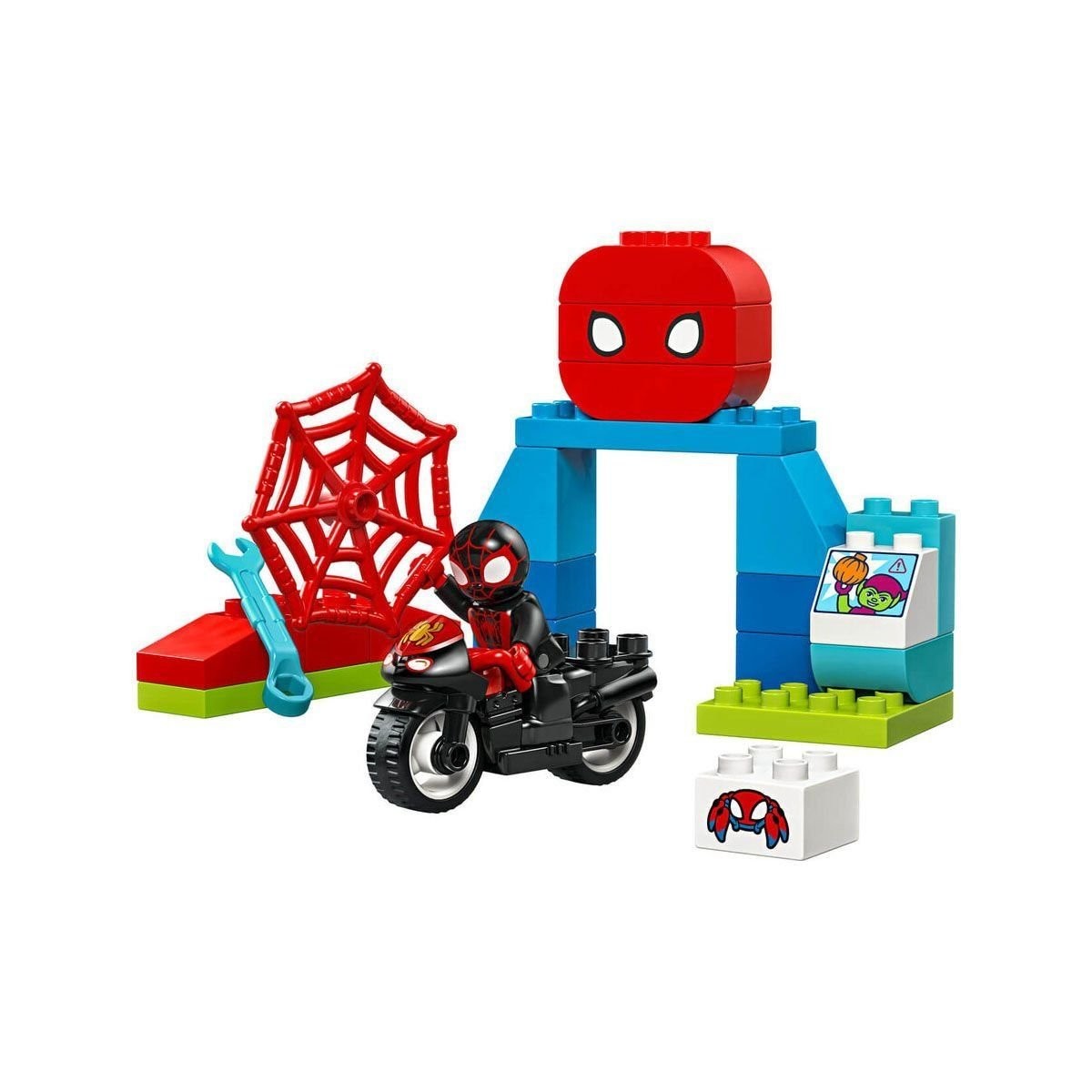 10424 Lego Duplo Spidey Spinin Motosiklet Macerası 24 Parça +2 Yaş