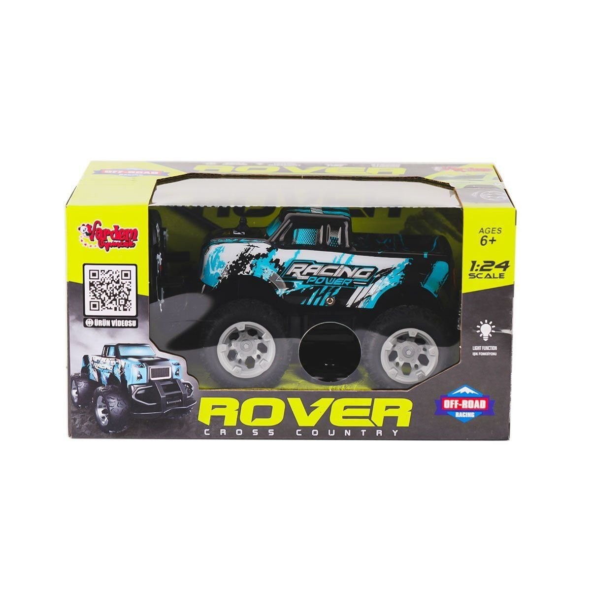 Syr-666-842-3-4-5-6-7 Kumandalı Şarjlı Rover Off Road Işıklı Araba 1:24 -vardem Oyuncak