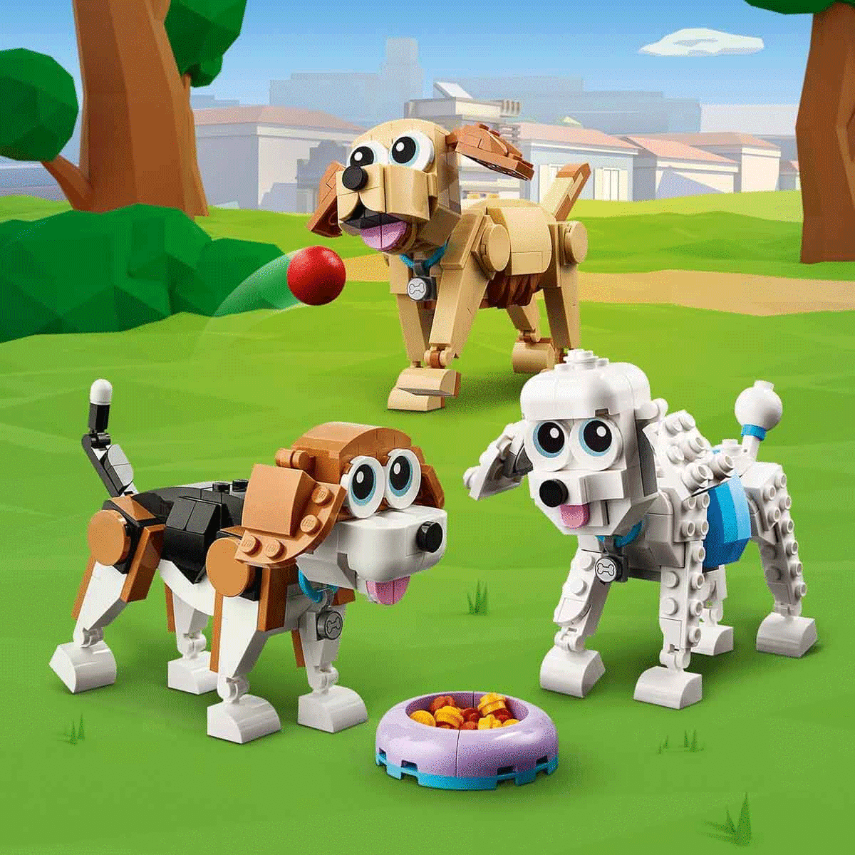 31137 Lego® Creator 3in1 Sevimli Köpekler 475 Parça +7 Yaş