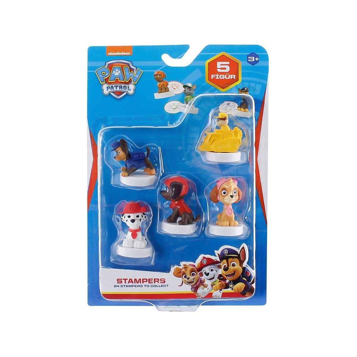 Pmı Paw5040 Paw Patrol Stampers 5'li Figür Seti -necotoys