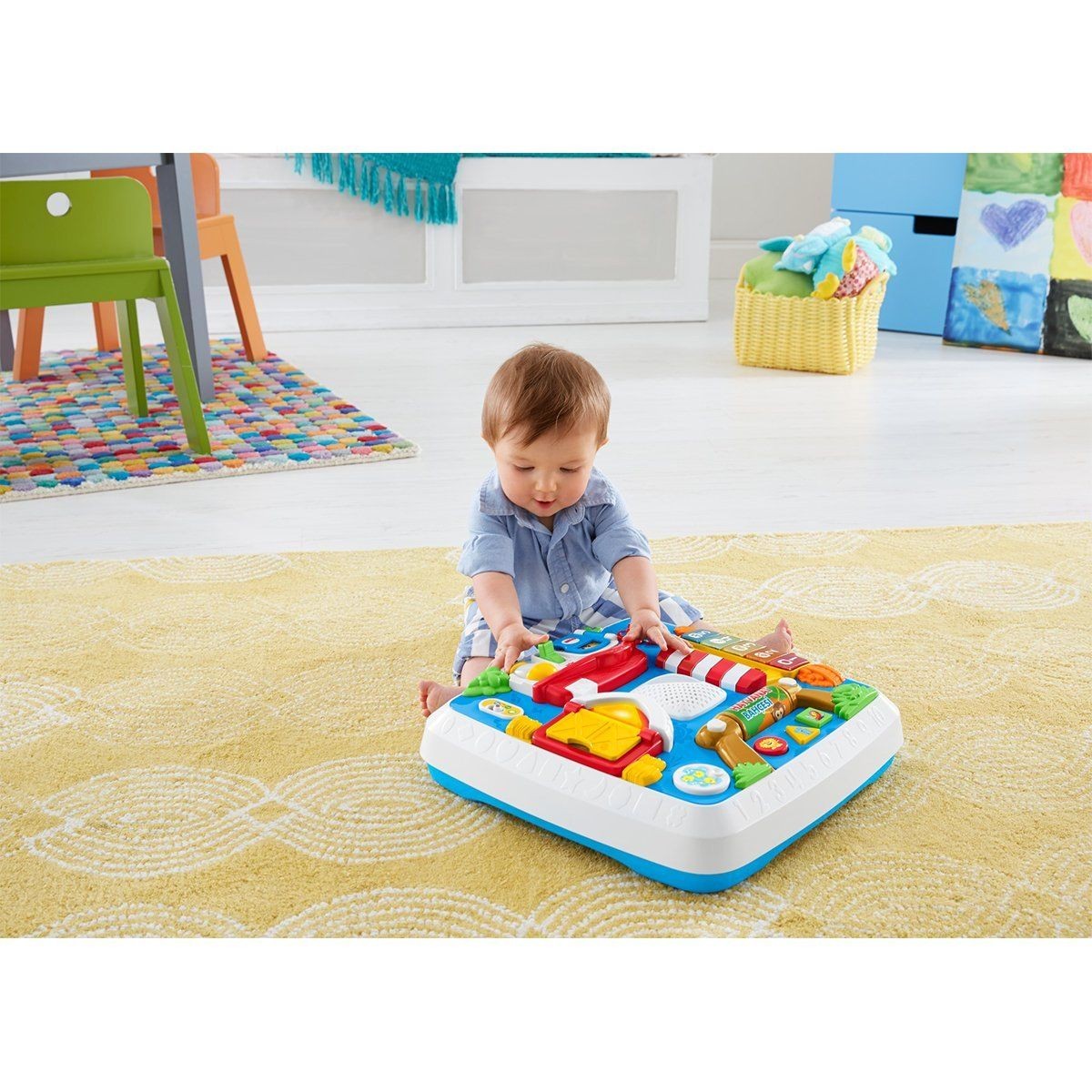 Drh44 Fisher-price® Yaşa Göre Gelişim Eğitici Köpekçiğin Aktivite Masası Türkçe Ve İngilizce